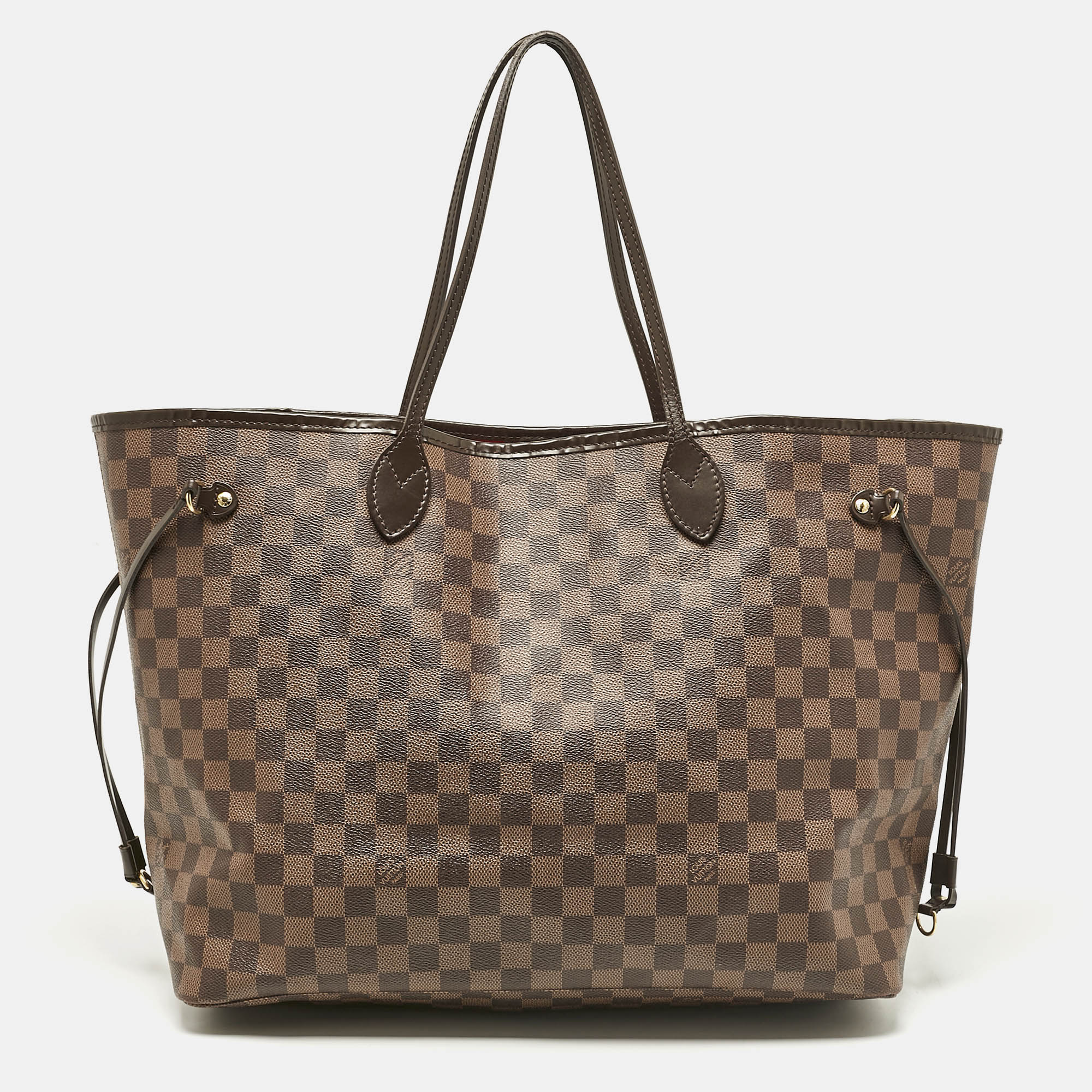 

Louis Vuitton Damier Ebene Canvas Neverfull GM Bag, Brown