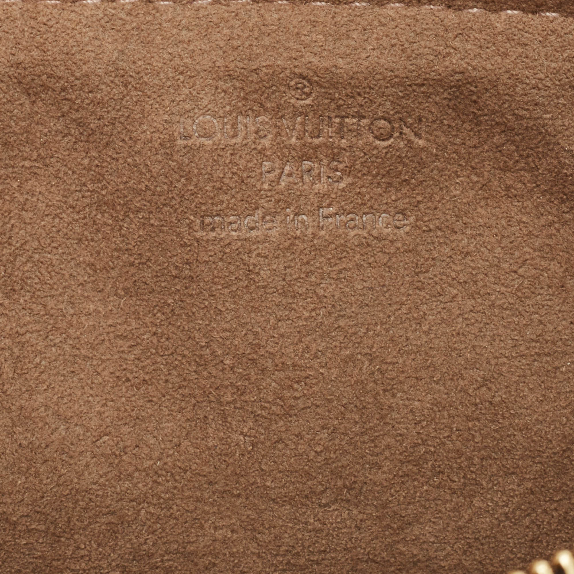 Louis Vuitton Black/Multicolor Canvas Plate Pochette 