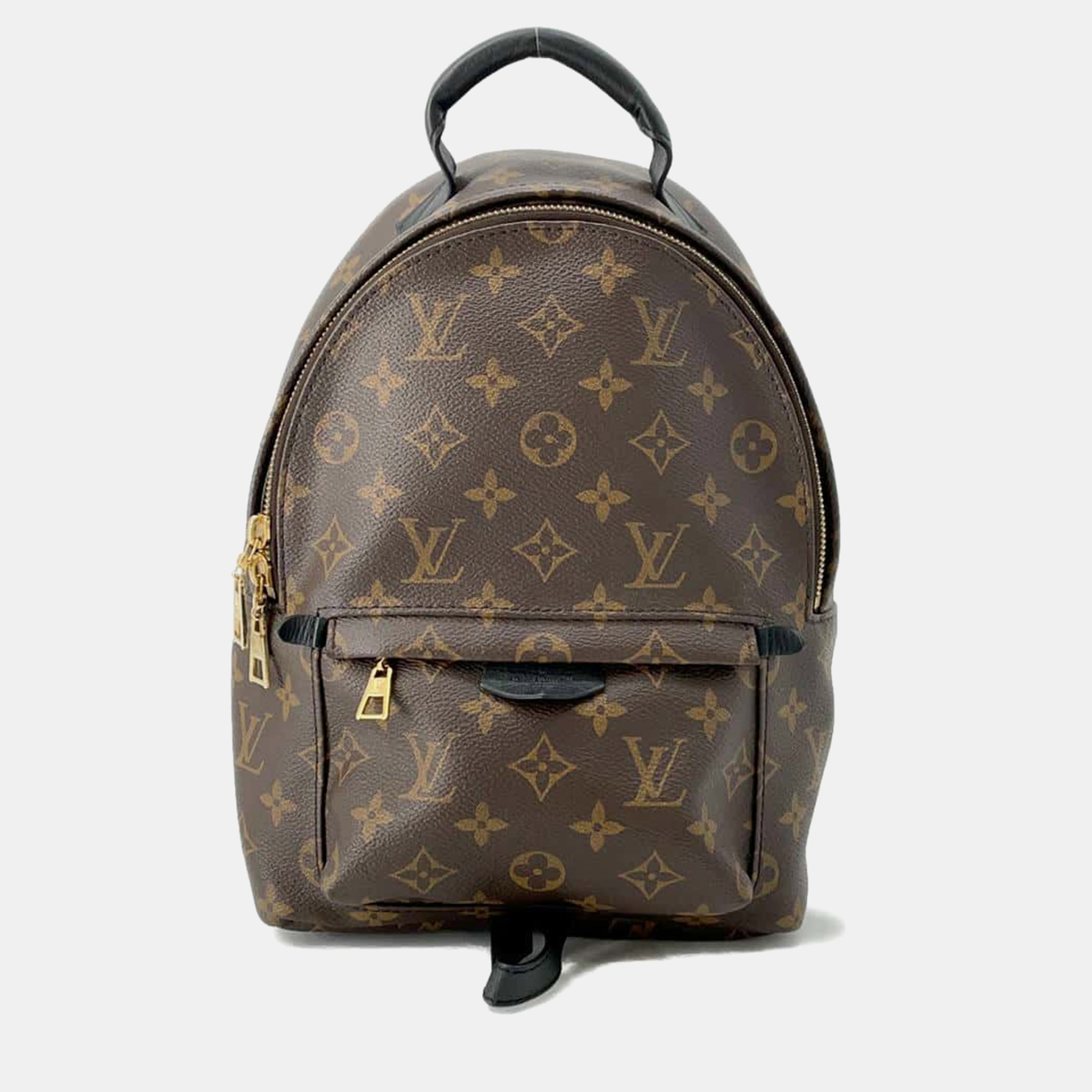 

Louis Vuitton Palm Springs Backpack Noir Monogram Size Pm, Brown