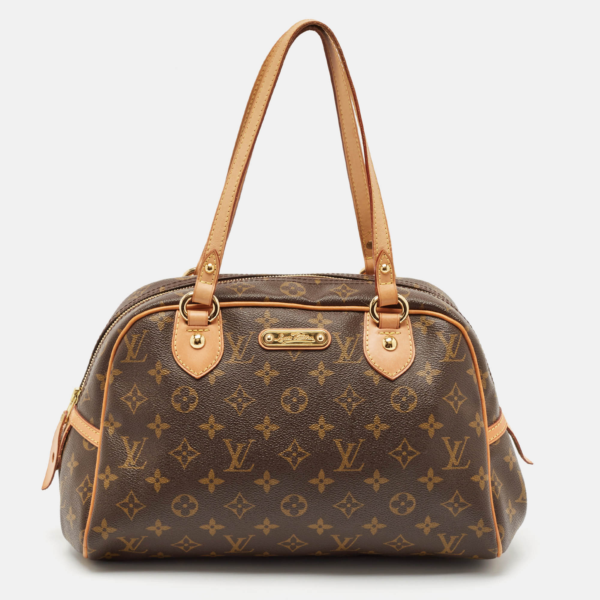 

Louis Vuitton Monogram Canvas Montorgueil PM Bag, Brown