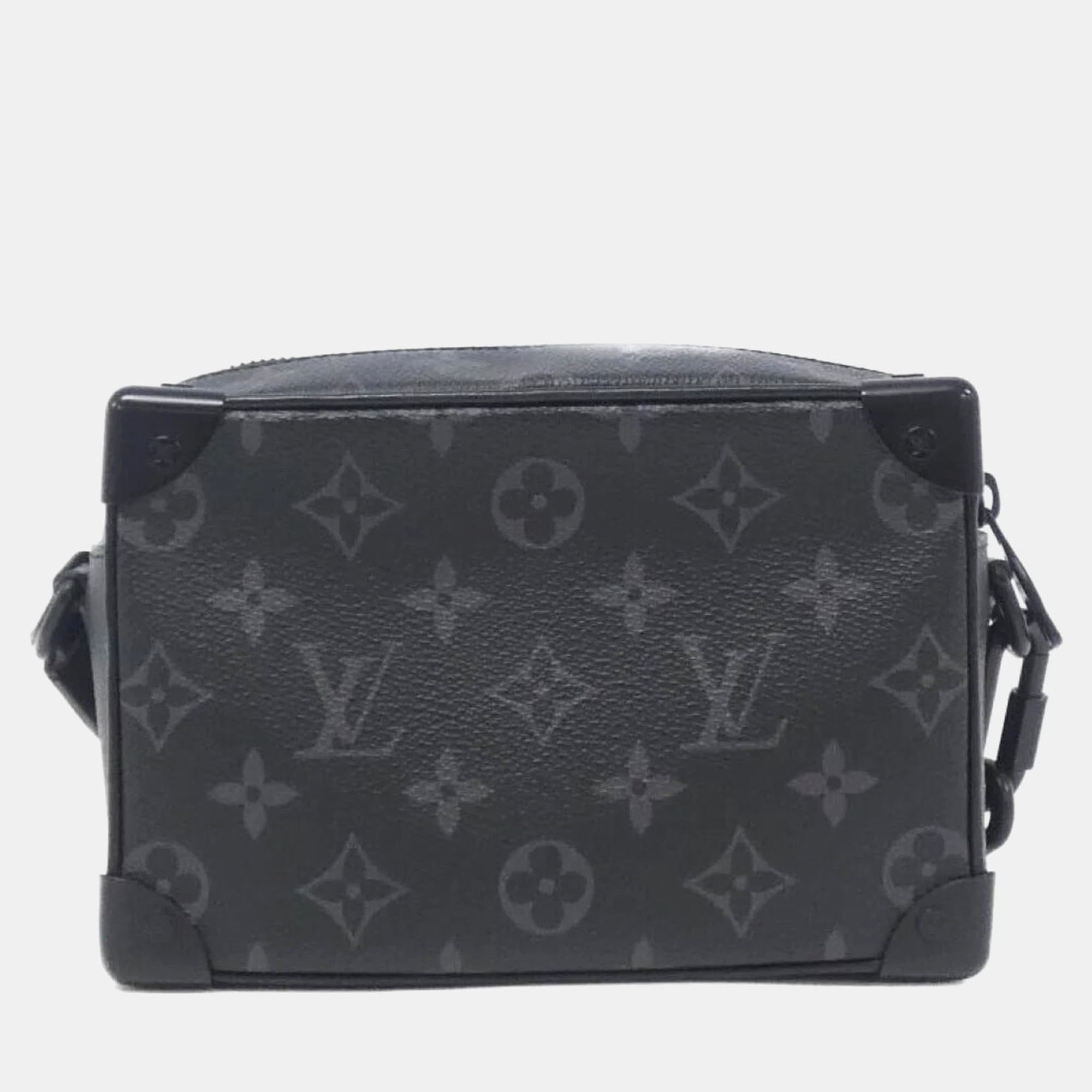 

Louis Vuitton Monogram Eclipse Mini Soft Trunk Shoulder Bag, Black