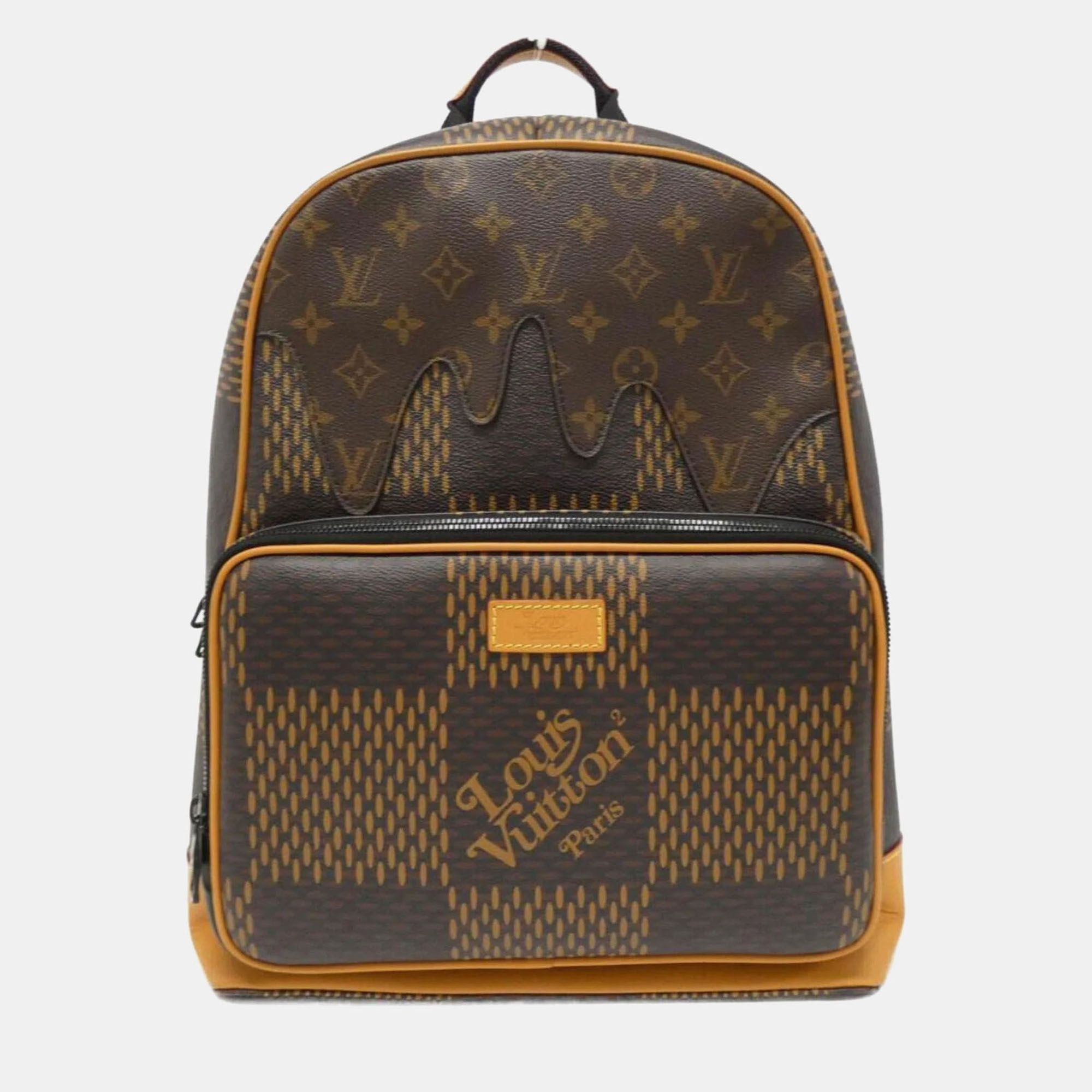 

Louis Vuitton Brown Damier Giant Squared Canvas Backpack