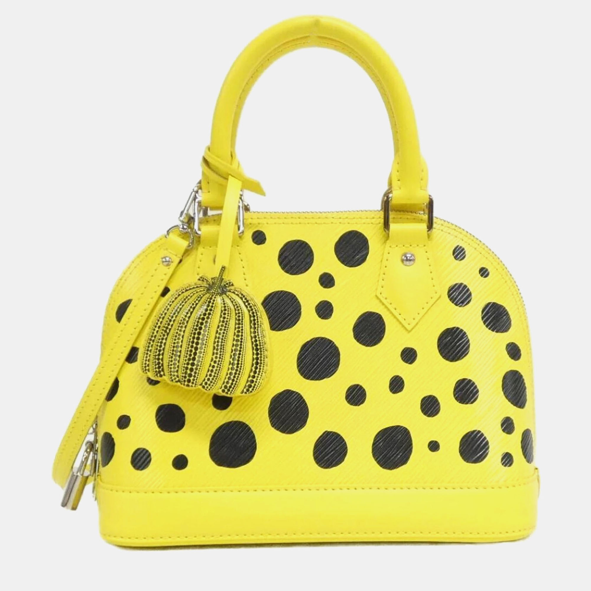 

Louis Vuitton Jaune Epi Leather Alma LV x YK BB Handbag, Yellow