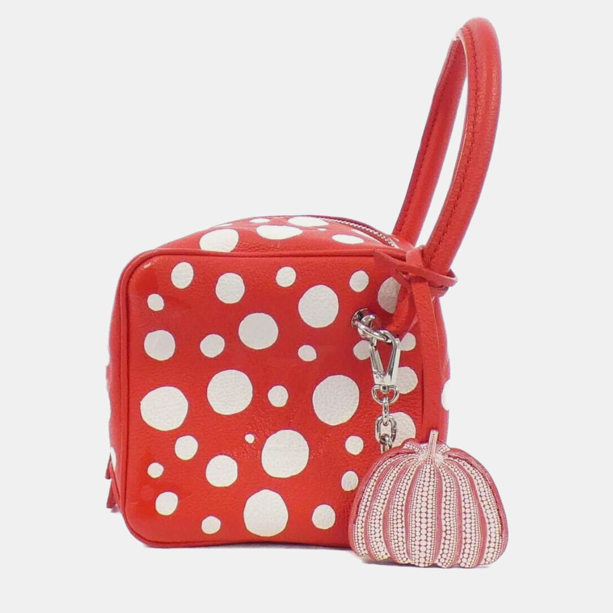 

Louis Vuitton x Kusama Red Infinite Dots Cub Bag