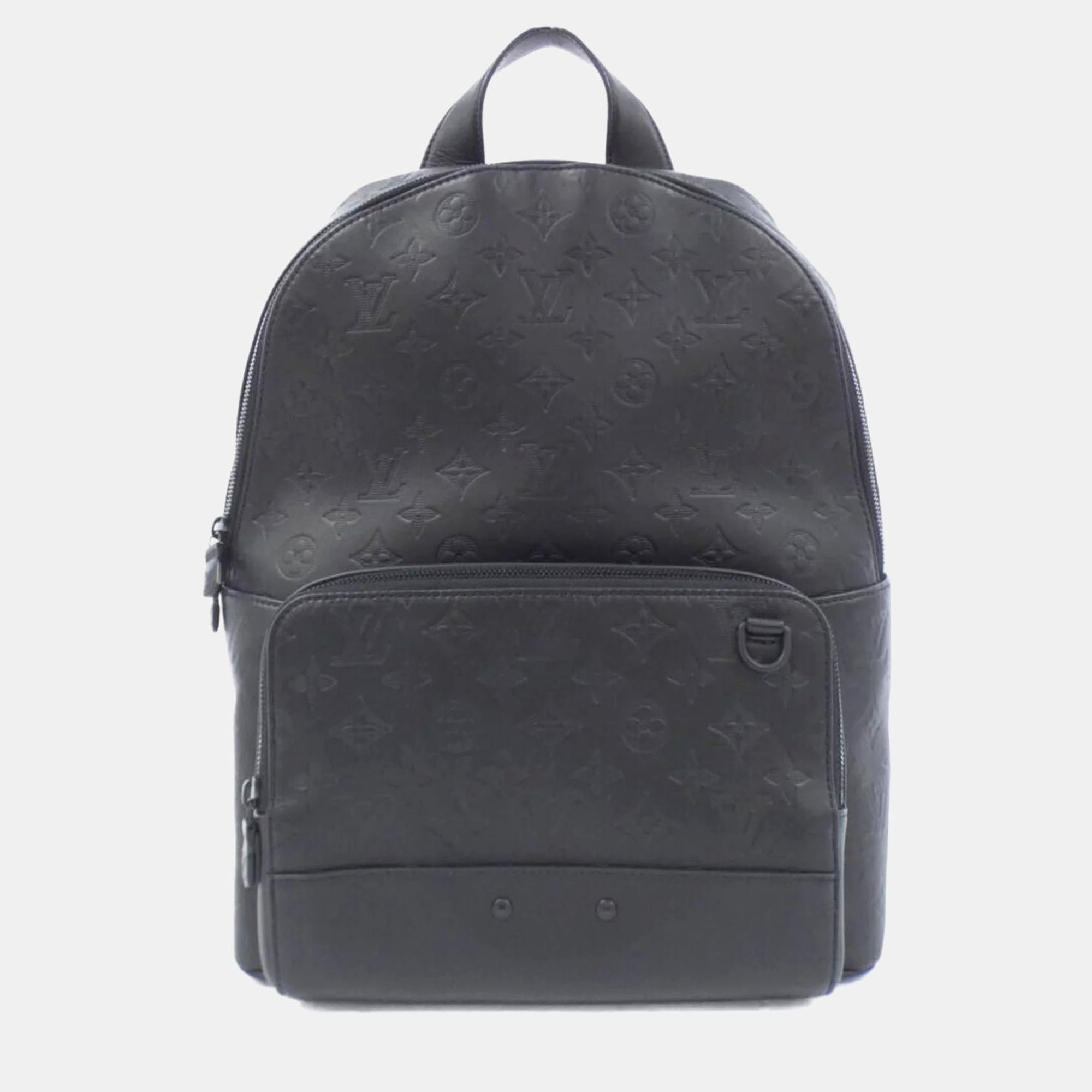 

Louis Vuitton Black Calfskin Monogram Shadow Racer Backpack