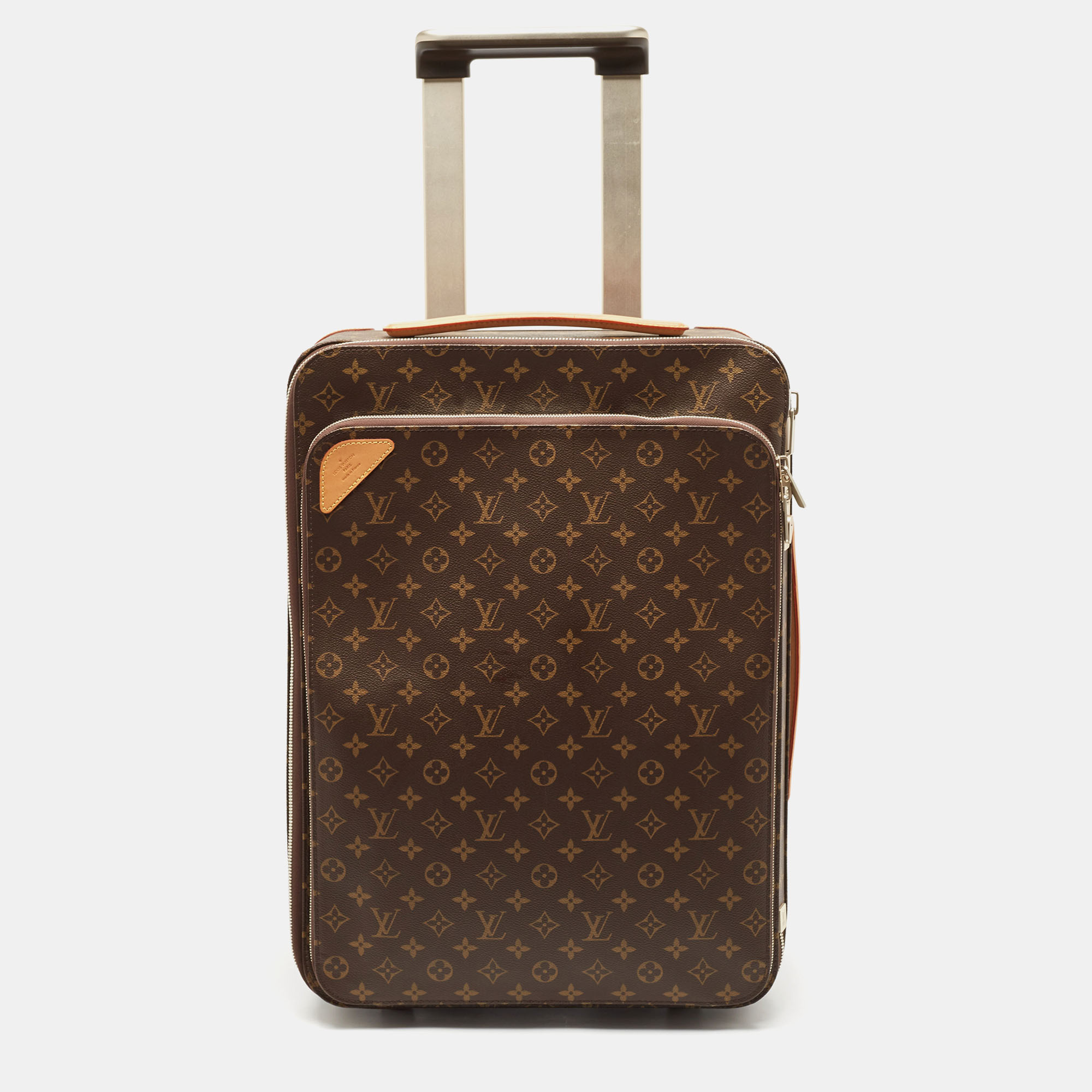 

Louis Vuitton Monogram Canvas Pegase 55 Trolley Case, Brown