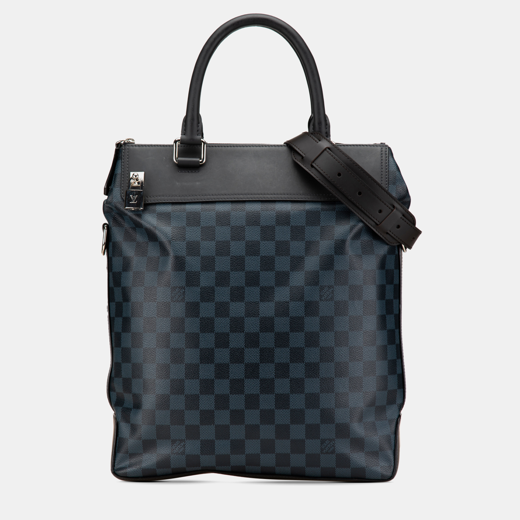 

Louis Vuitton Navy Blue Damier Cobalt Greenwich Tote