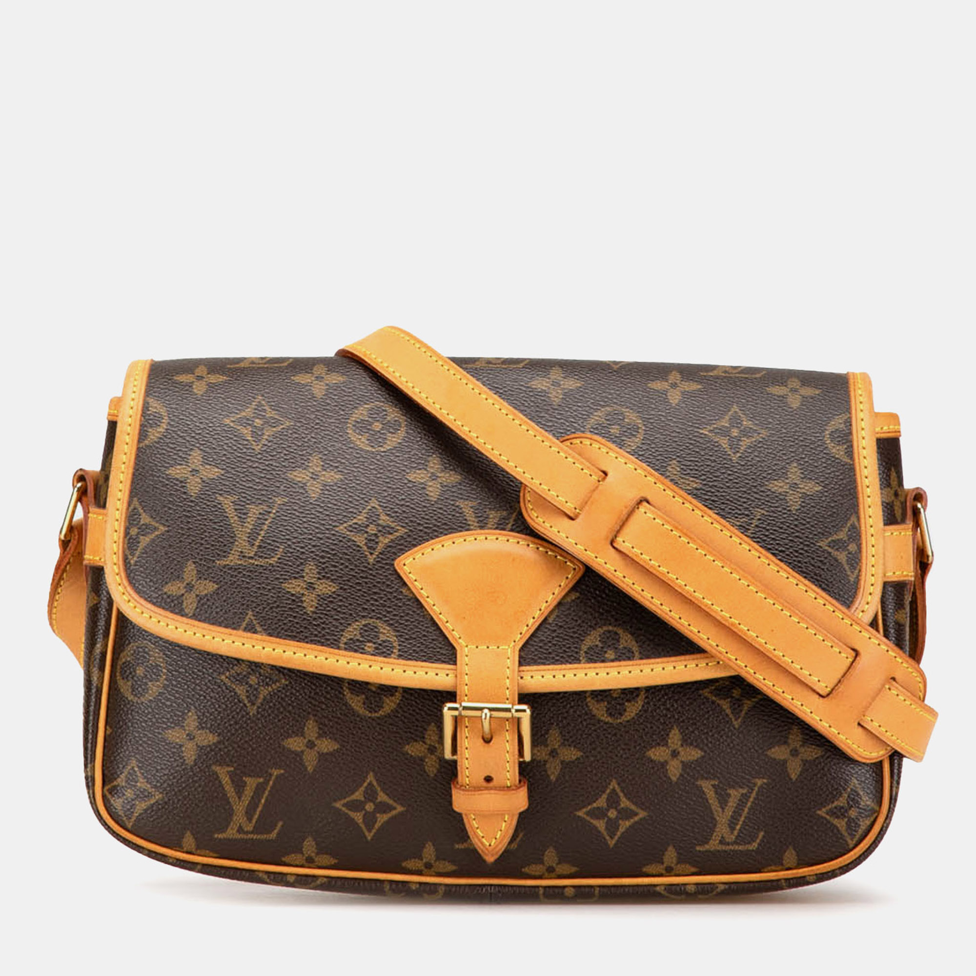 

Louis Vuitton Brown Monogram Sologne