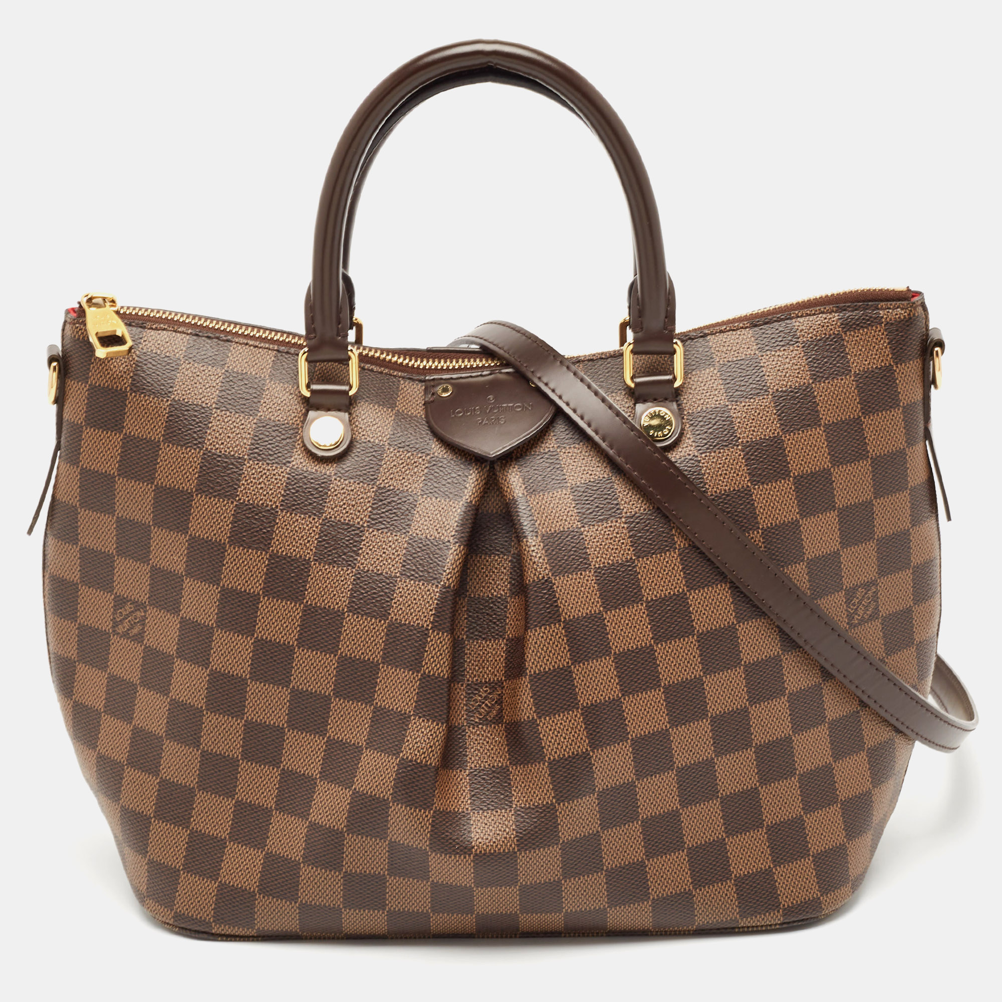 

Louis Vuitton Damier Ebene Canvas Siena MM Bag, Brown