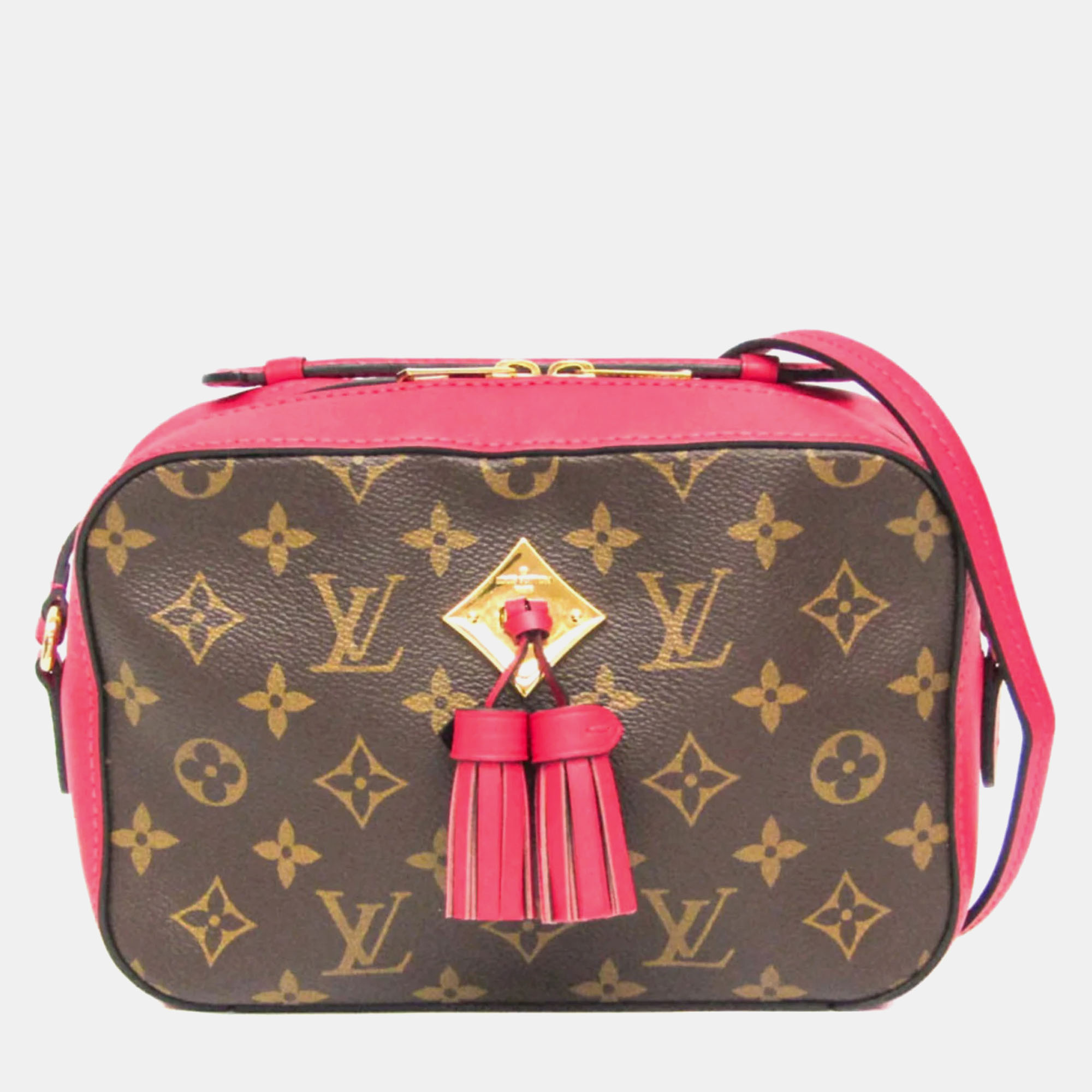 

Louis Vuitton Brown Freesia Monogram Saintonge Shoulder Bag