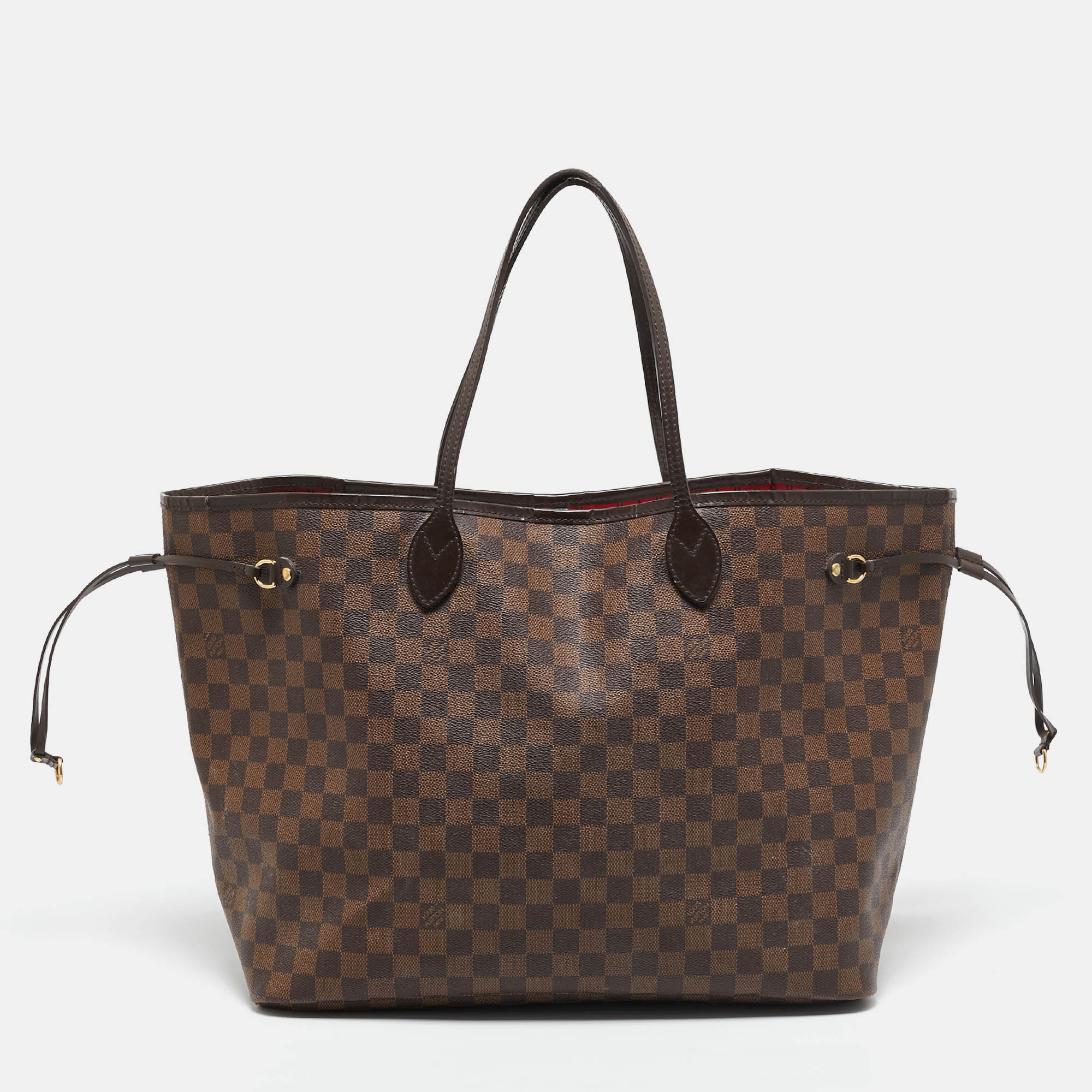 

Louis Vuitton Damier Ebene Canvas Neverfull GM Bag, Brown