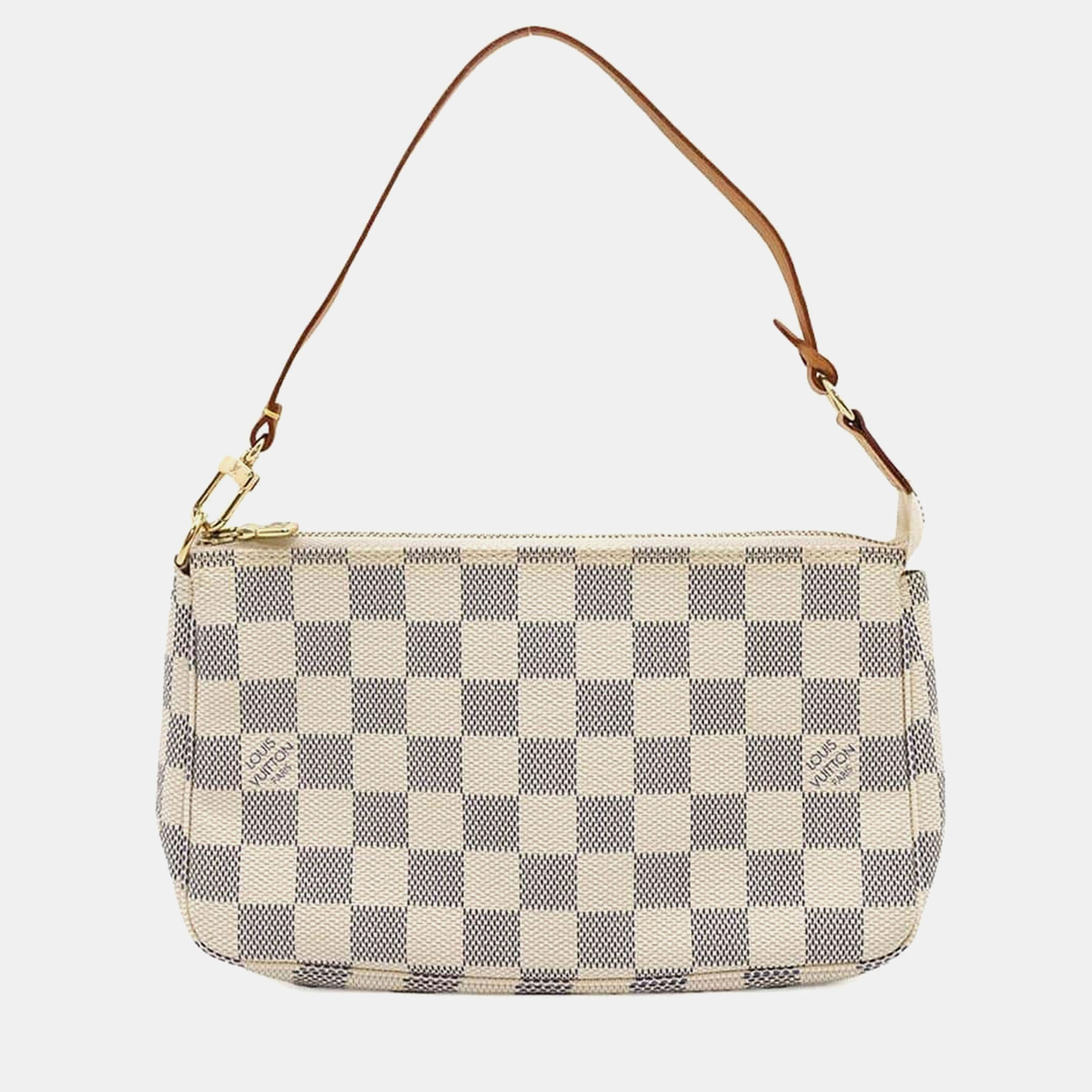 

Louis Vuitton Beige Damier Azur Pochette Accessoires