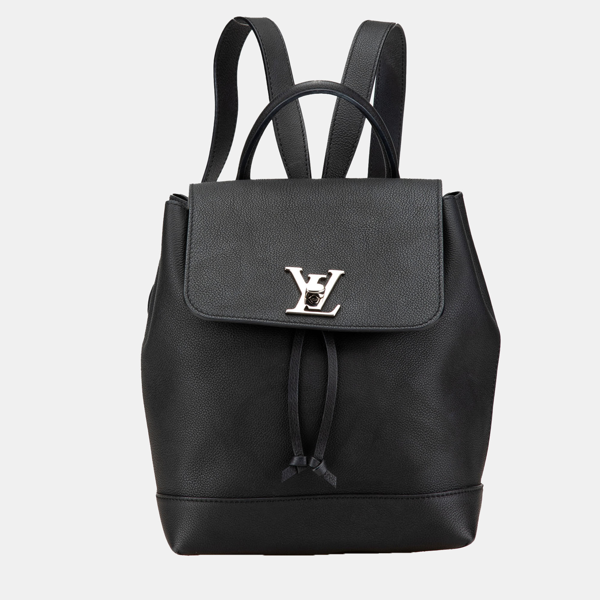 

Louis Vuitton Black Taurillon Lockme Backpack