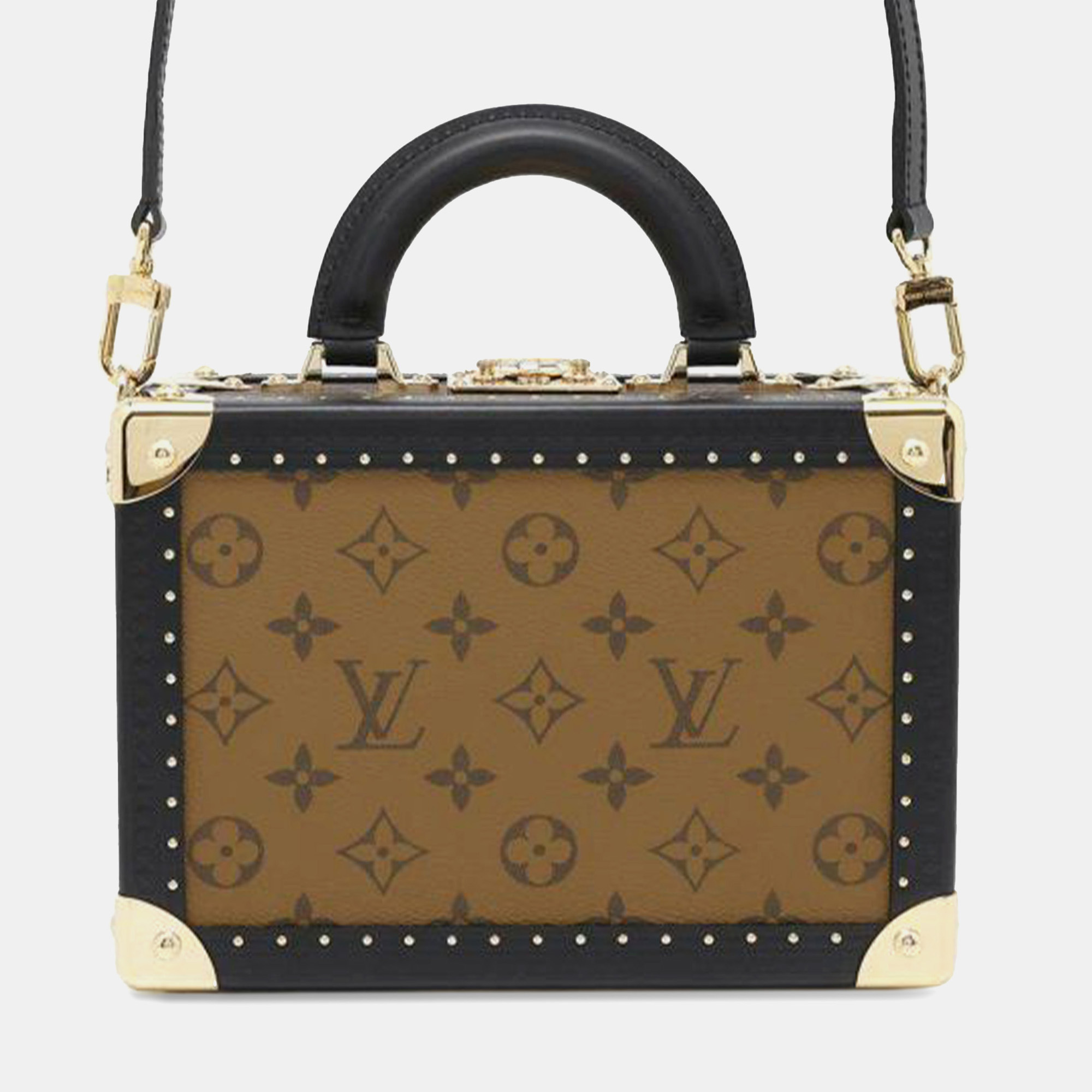 

Louis Vuitton Brown Monogram Reverse Petite Valise