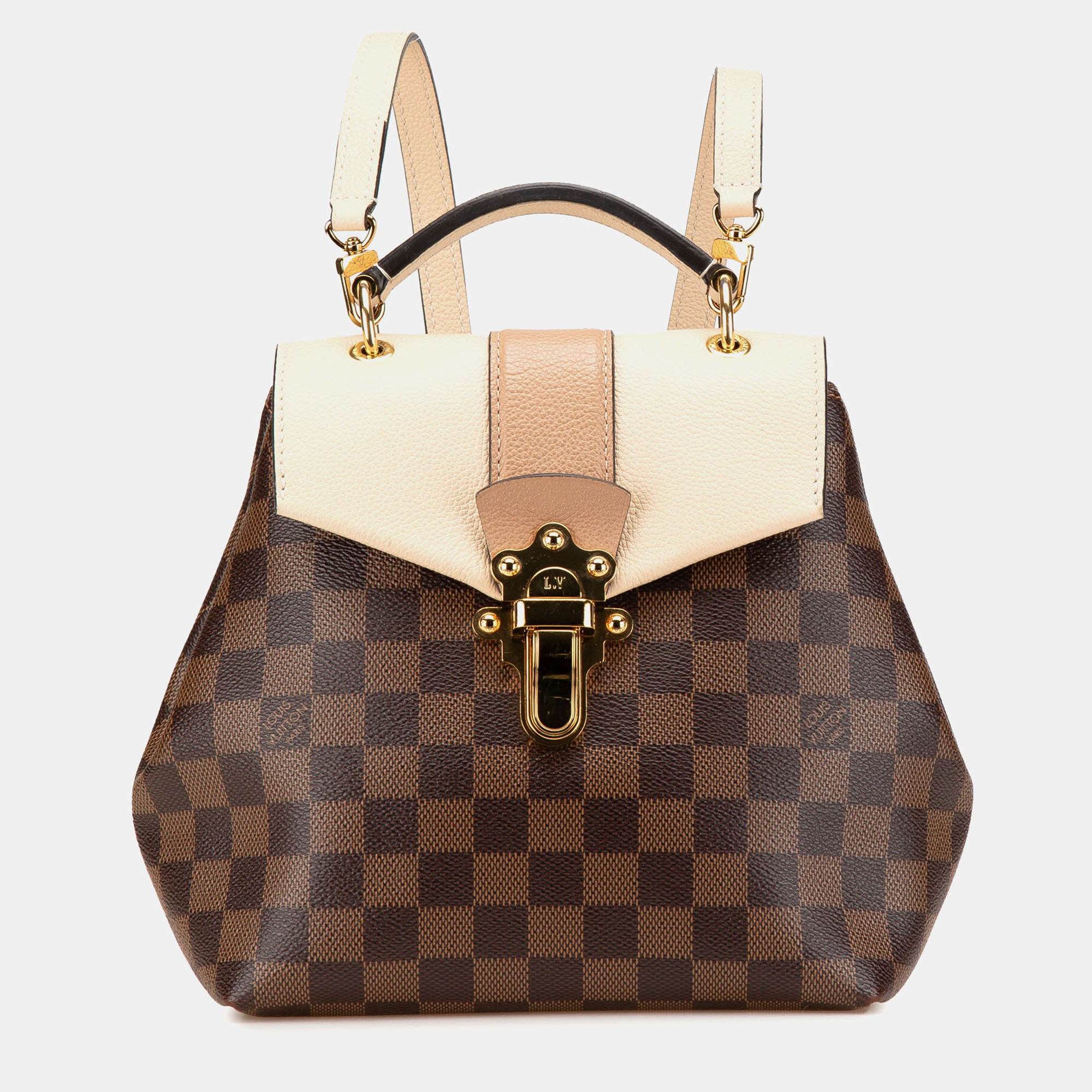 

Louis Vuitton Brown Damier Ebene Clapton