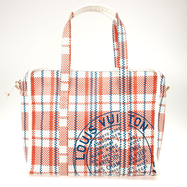 Product: Limited Edition Ss07 Plaid Laundry Multi Color Satchel