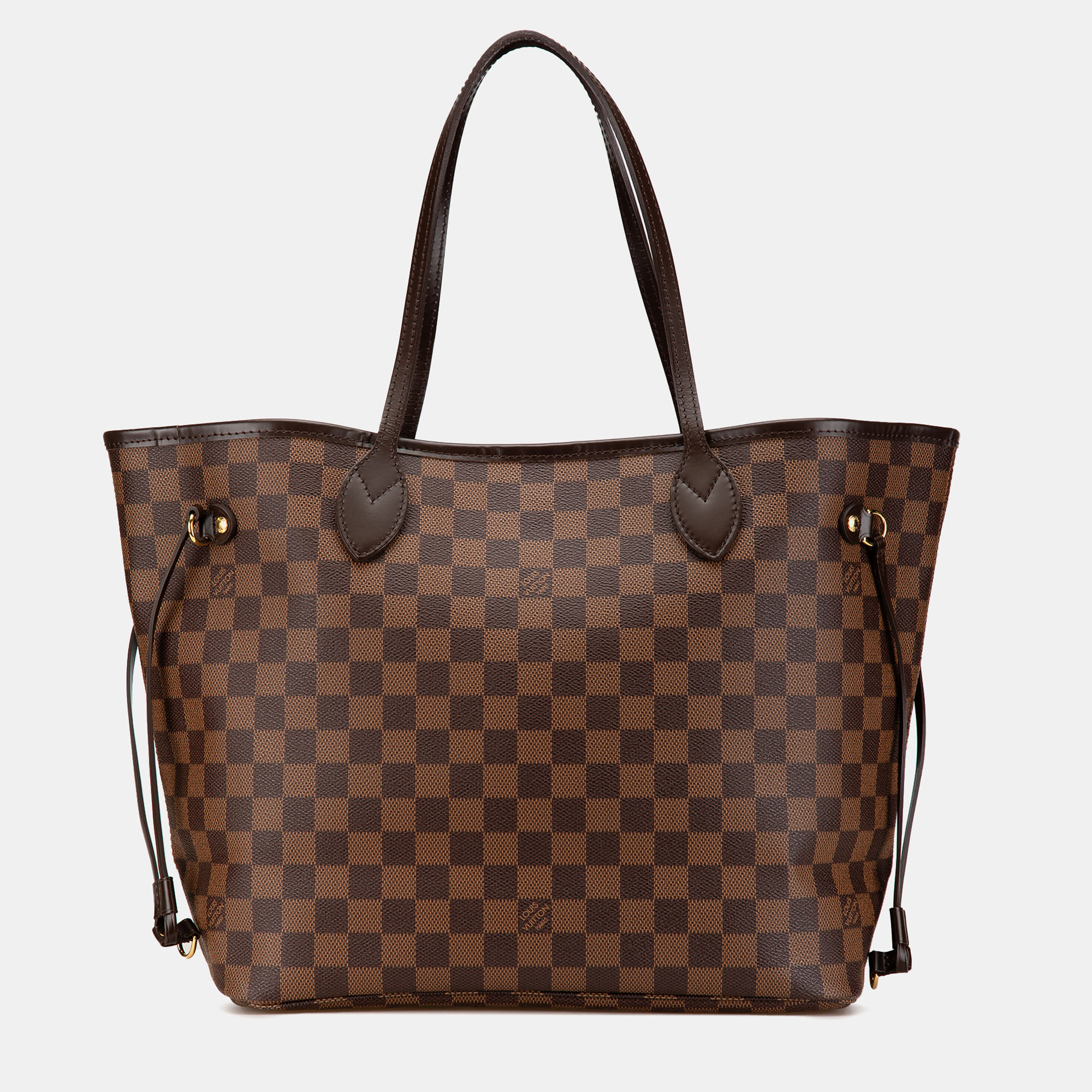 

Louis Vuitton Brown Damier Ebene Neverfull MM