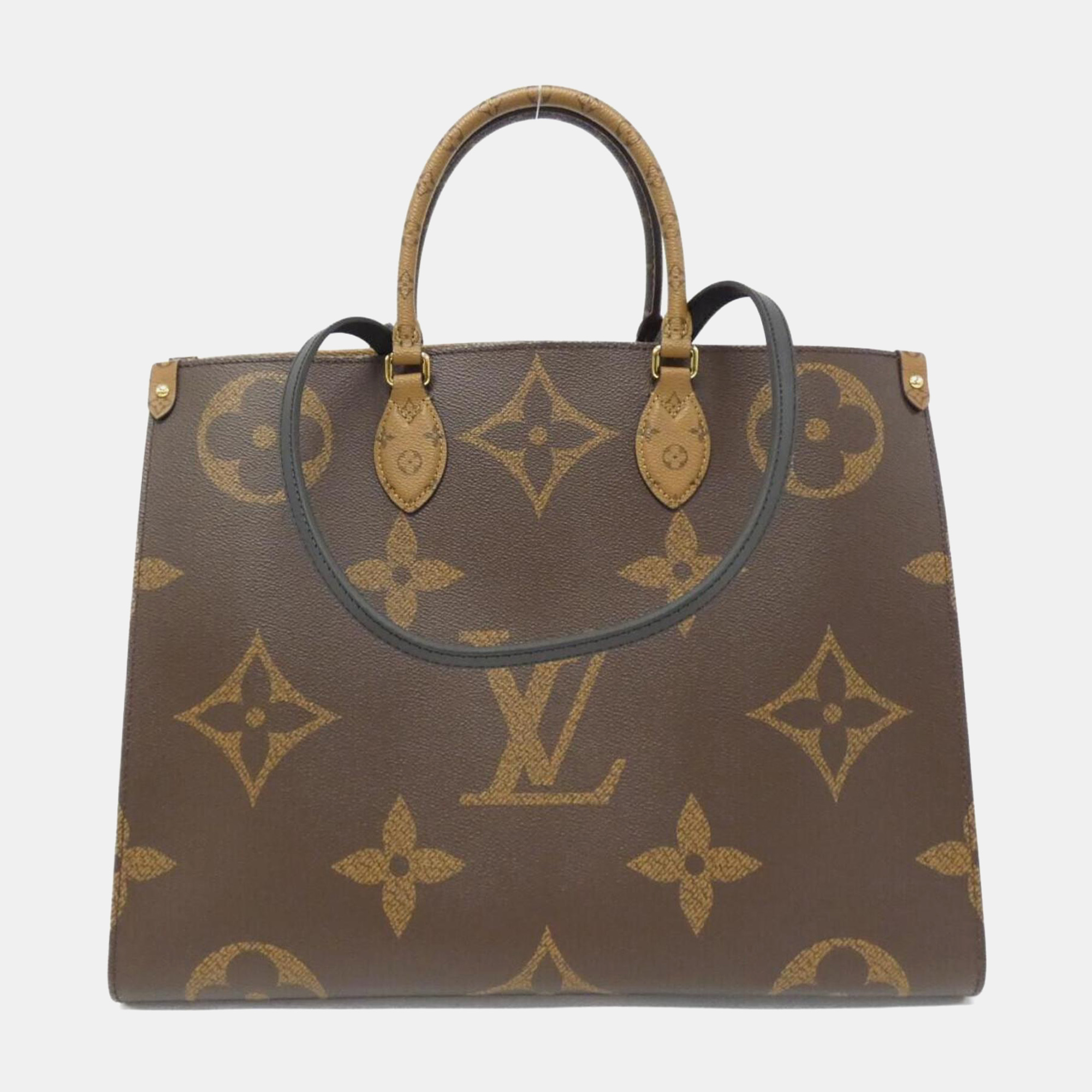 

Louis Vuitton Brown Monogram Giant Canvas OnTheGo GM Tote Bag