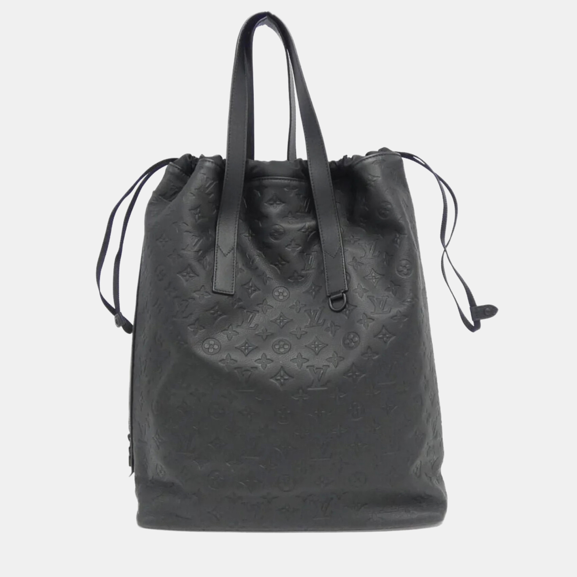 

Louis Vuitton Black Monogram Shadow Helmet Bag