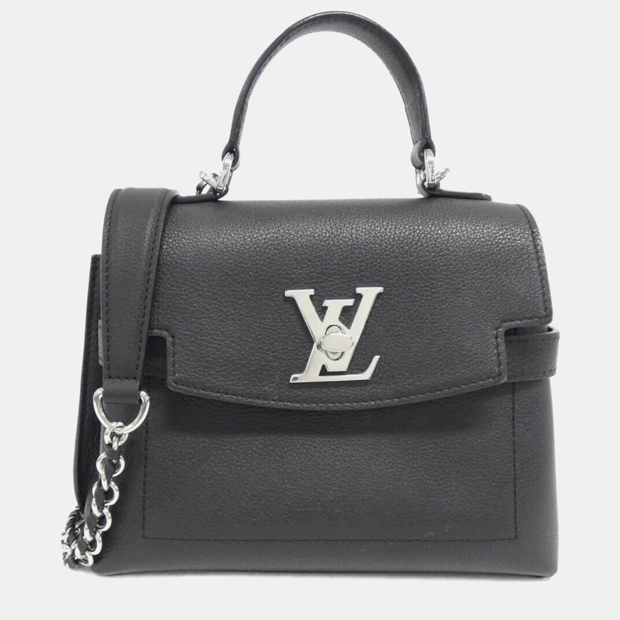 

Louis Vuitton Black Leather Rock Me Ever Mini Shoulder Bag