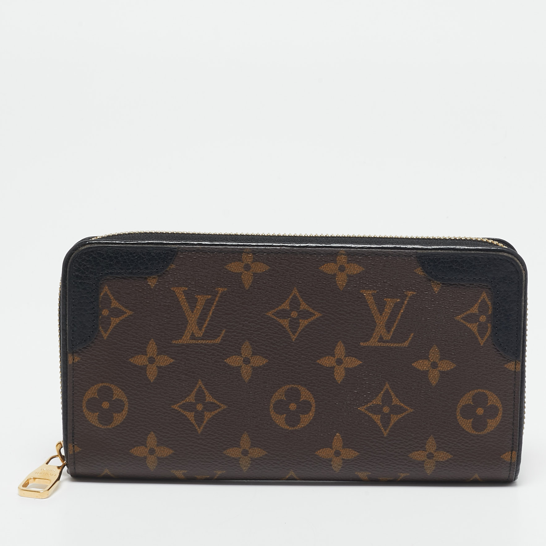 

Louis Vuitton Monogram Canvas Zippy Retiro Wallet, Brown