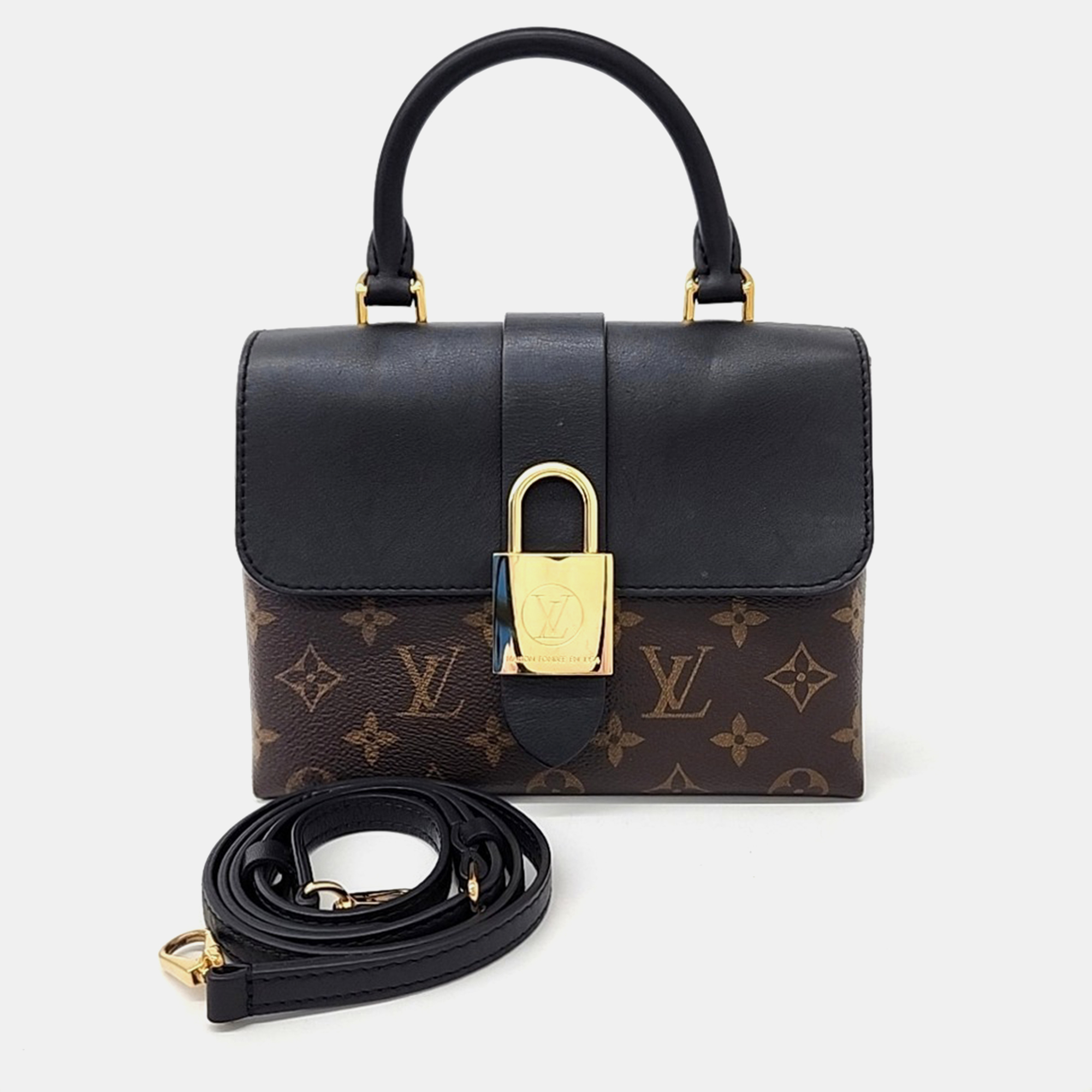 

Louis Vuitton Black PVC Rocky BB bag