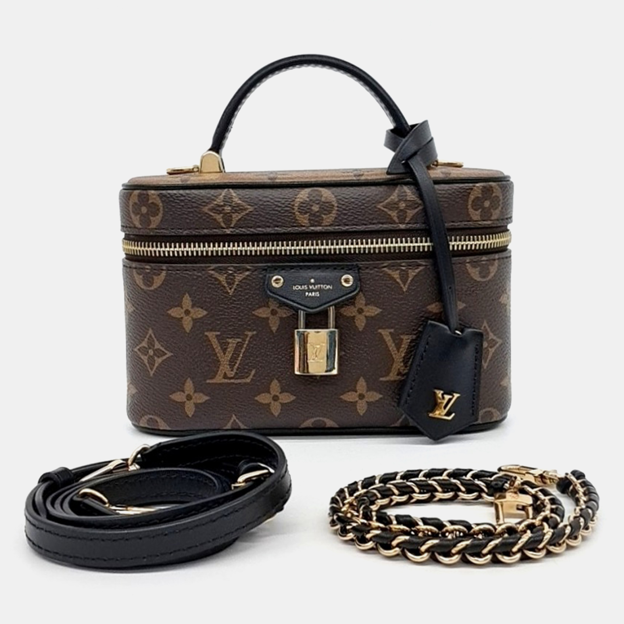 

Louis Vuitton Brown Coated Canvas Vanity PM bag