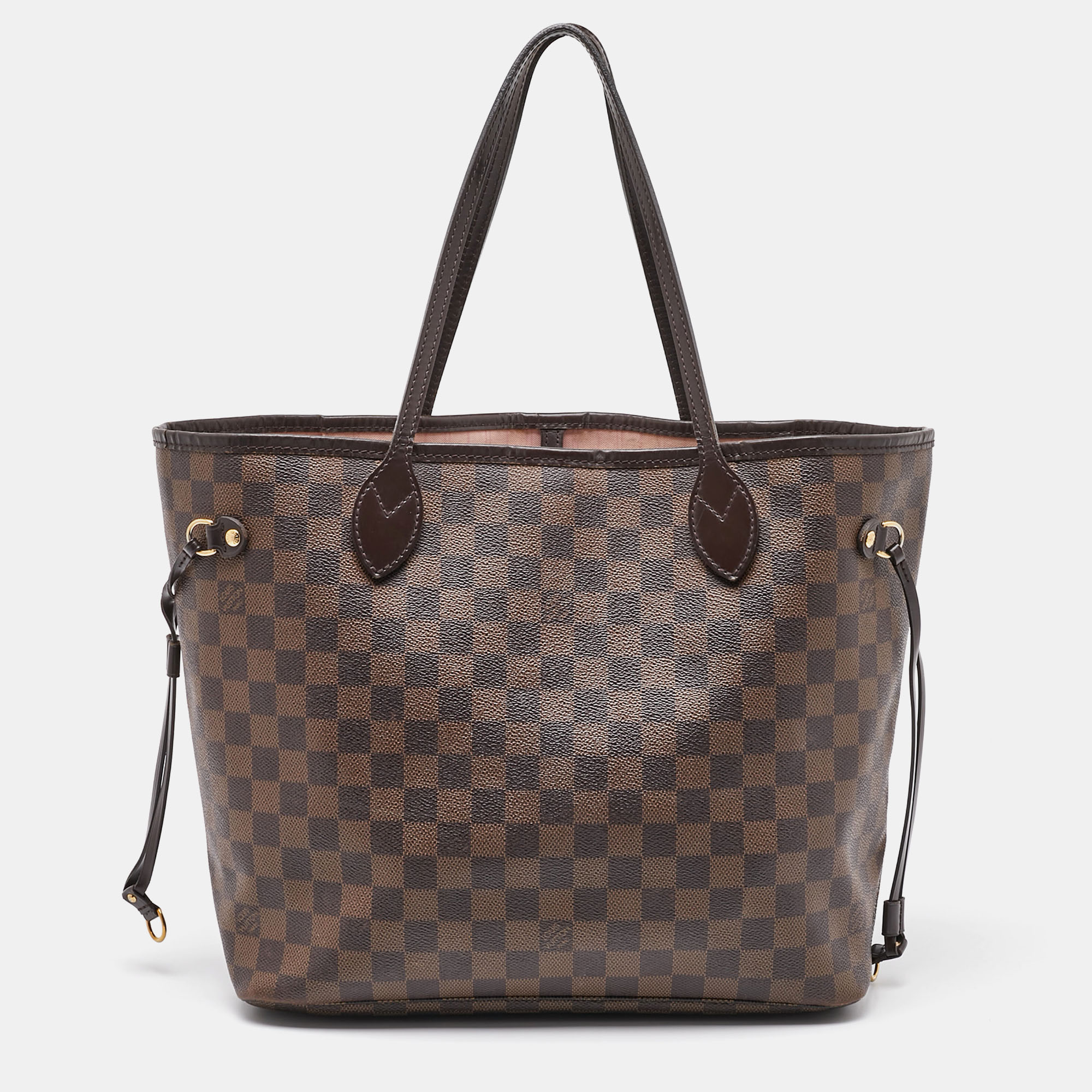 

Louis Vuitton Damier Ebene Canvas Neverfull MM Bag, Brown