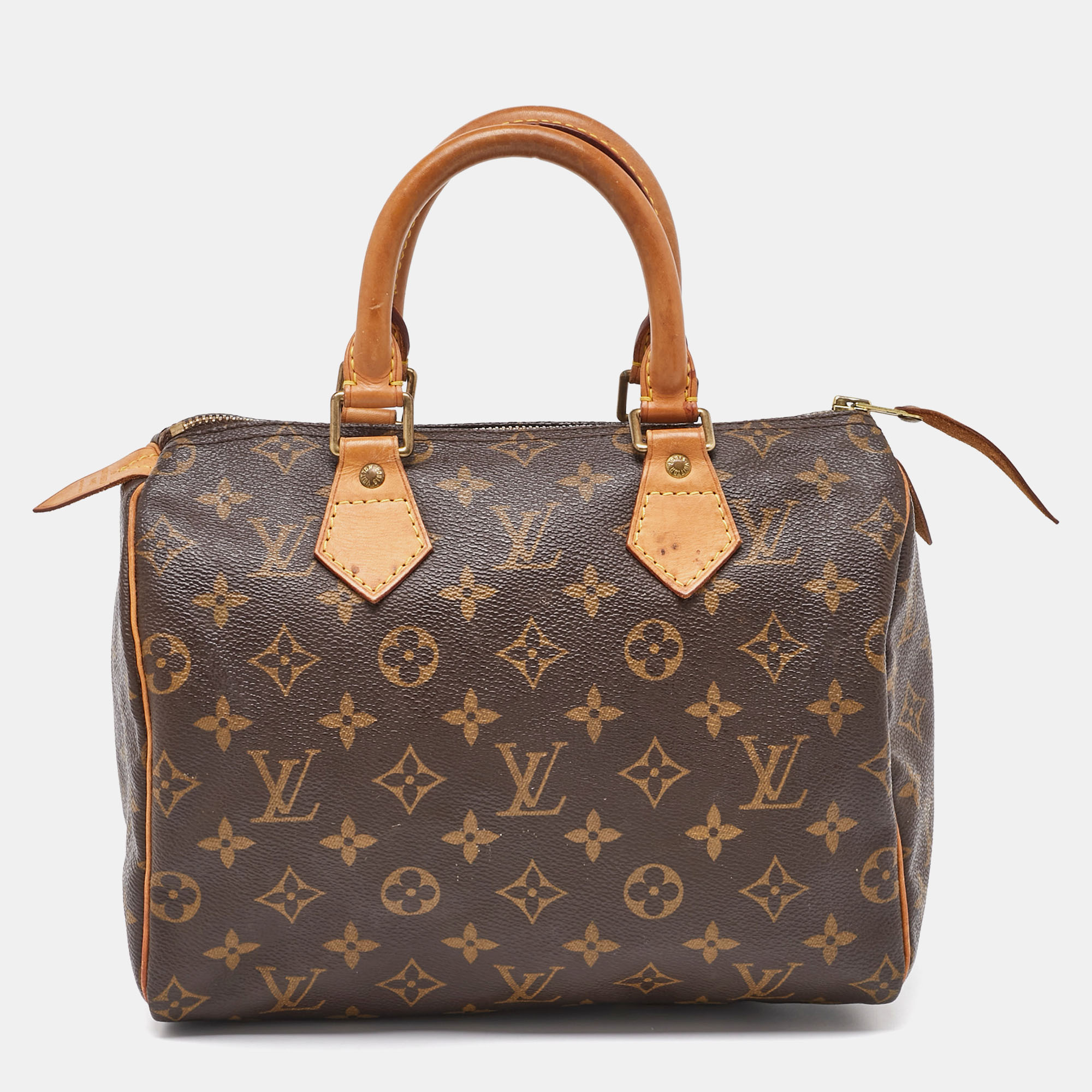 

Louis Vuitton Monogram Canvas Speedy 25 Bag, Brown