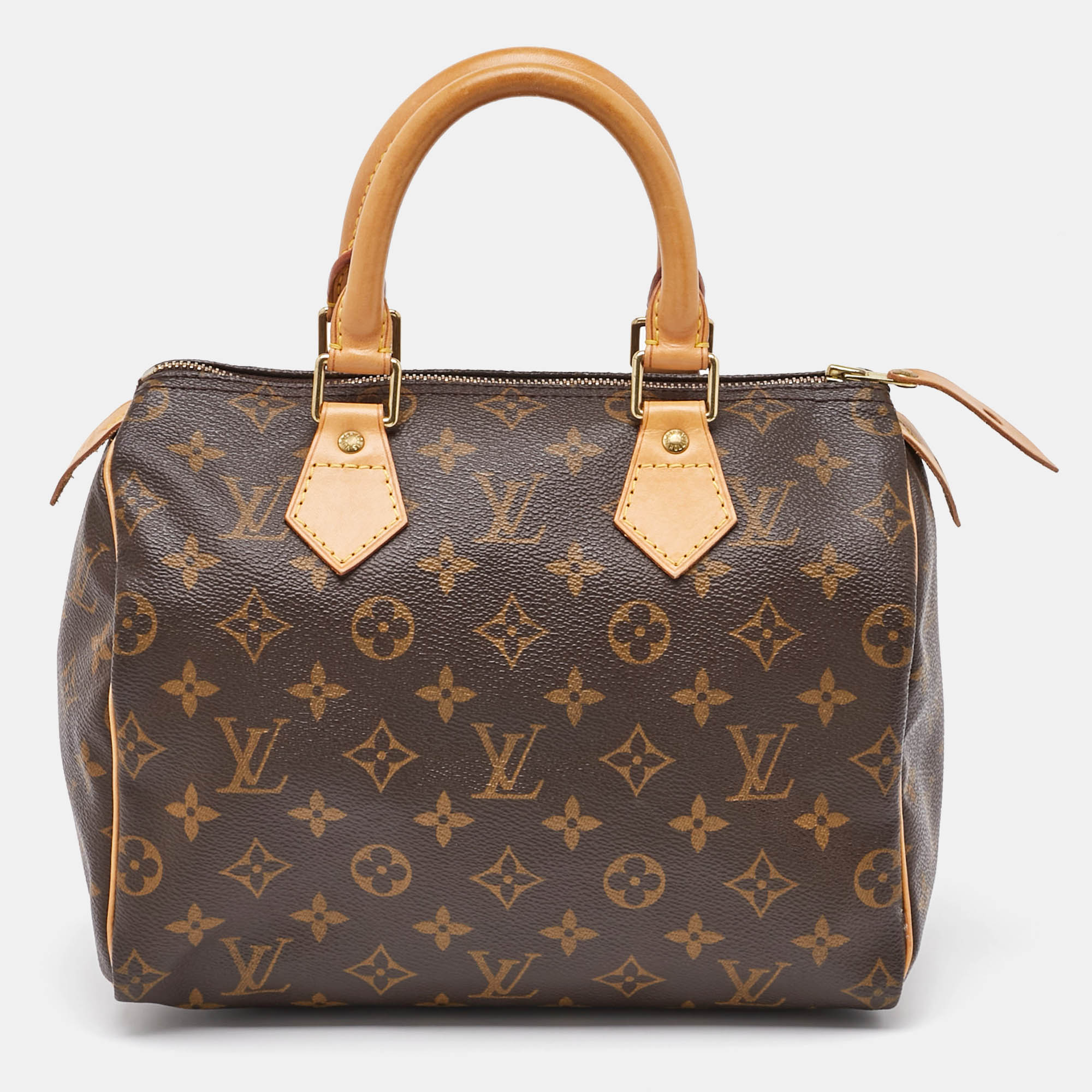 

Louis Vuitton Monogram Canvas Speedy 25 Bag, Brown