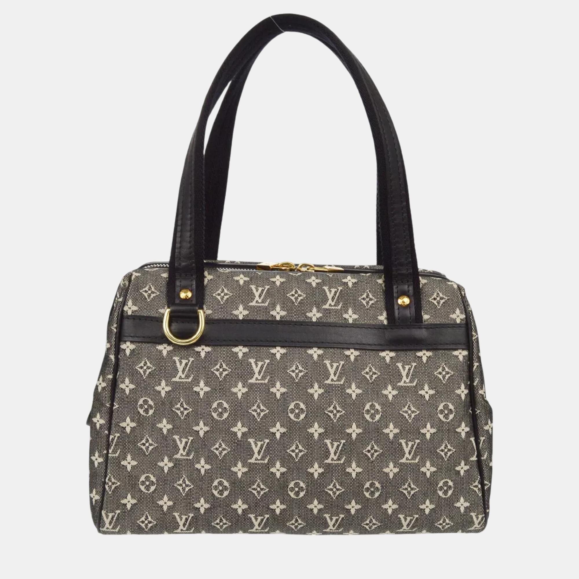 

Louis Vuitton Black Monogram Mini Josephine PM Handbag