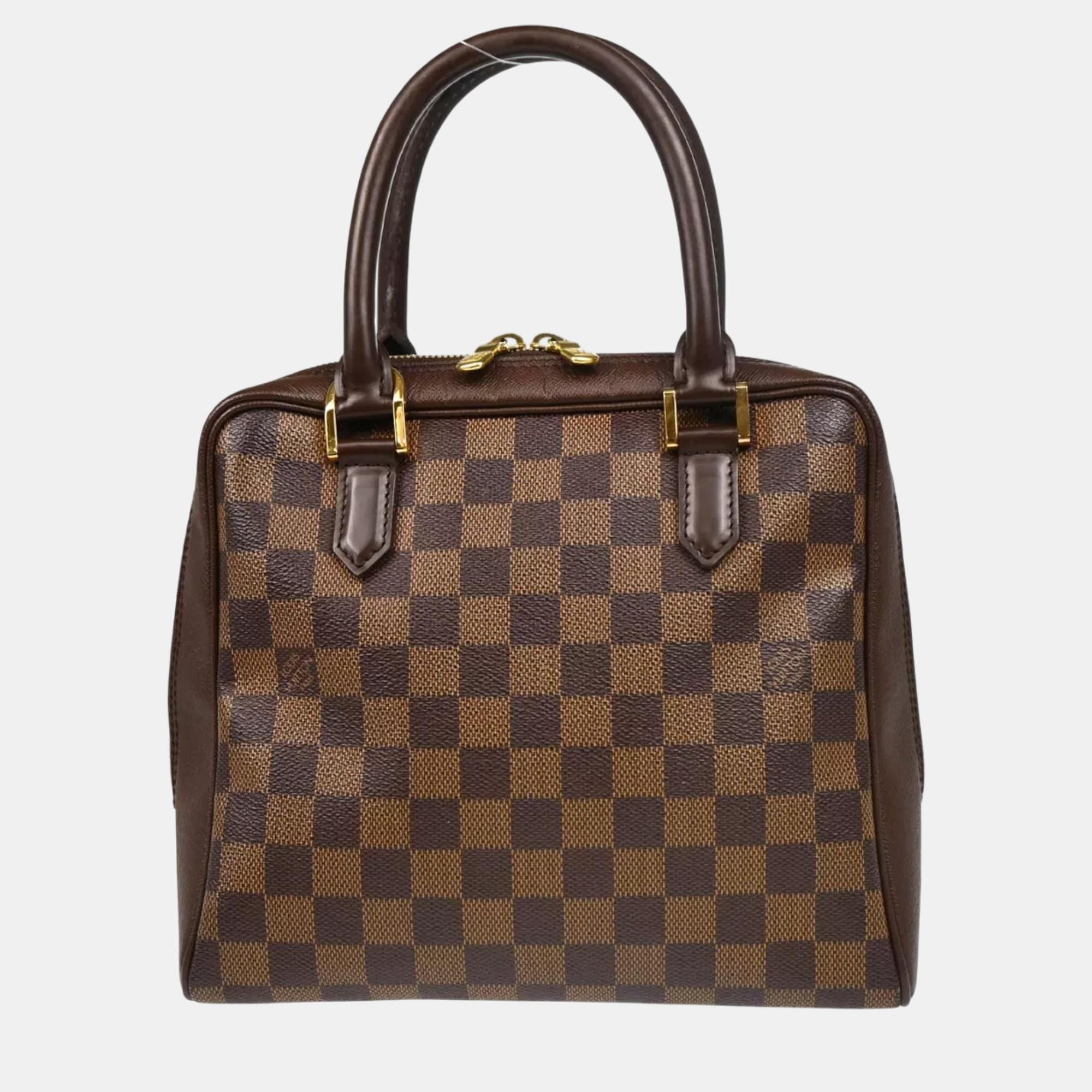 

Louis Vuitton Brown Damier Brera Handbag