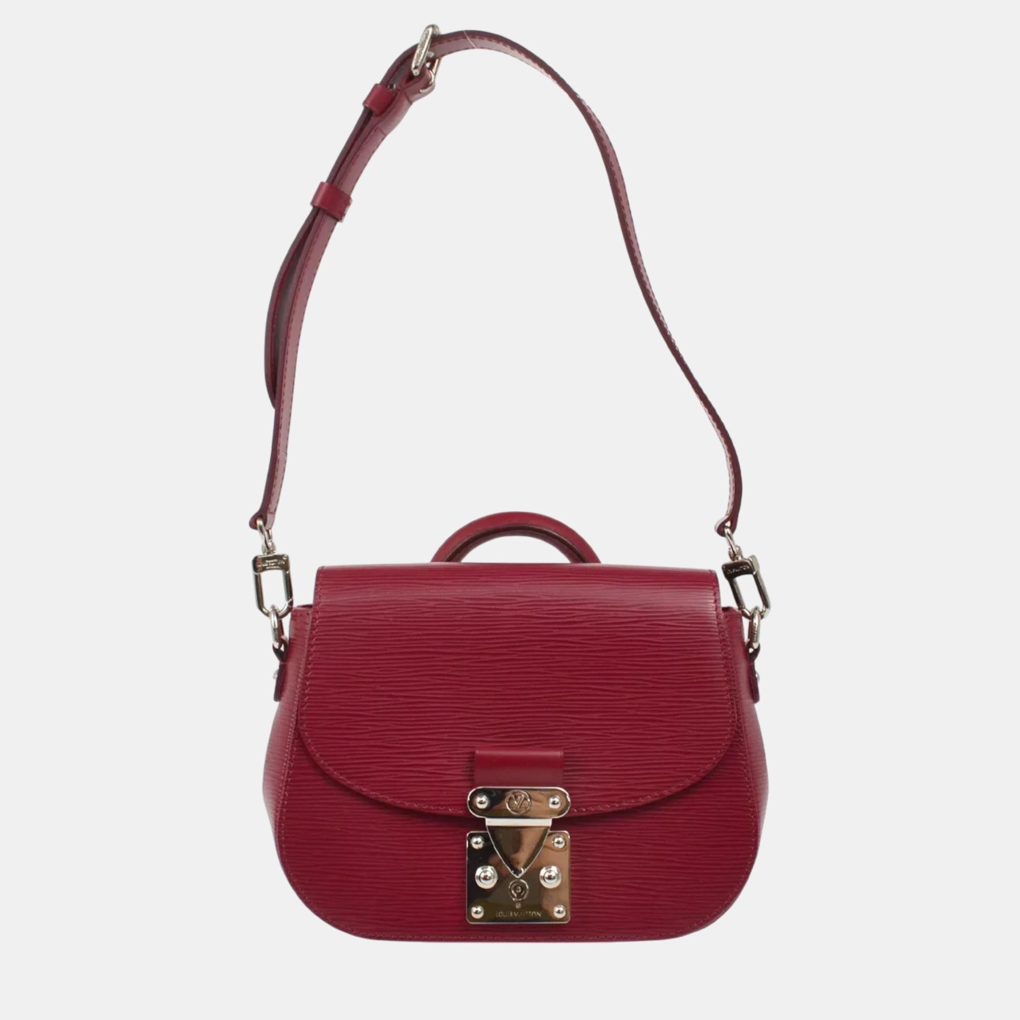 

Louis Vuitton Fuchsia Epi Eden Handbag, Burgundy