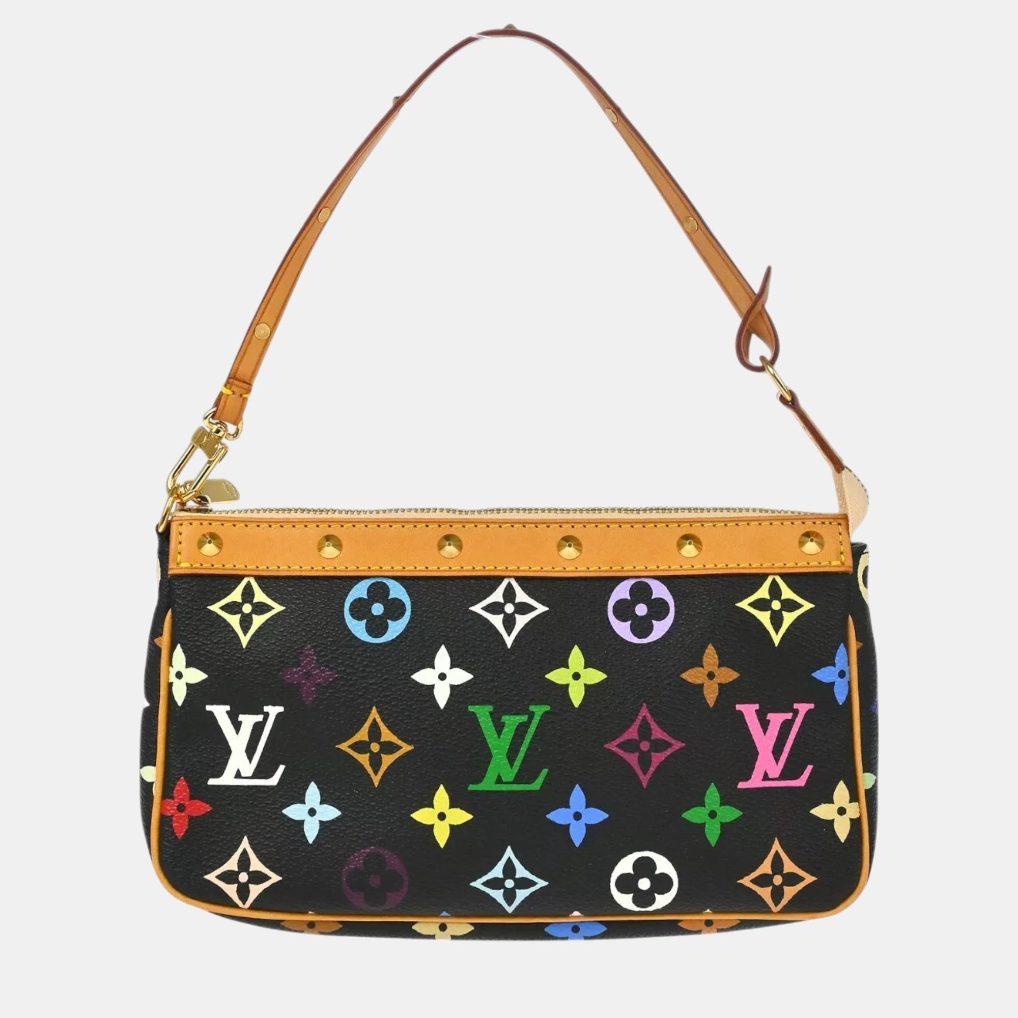 

Louis Vuitton Multicolor Canvas Pochette Accessoires Bag