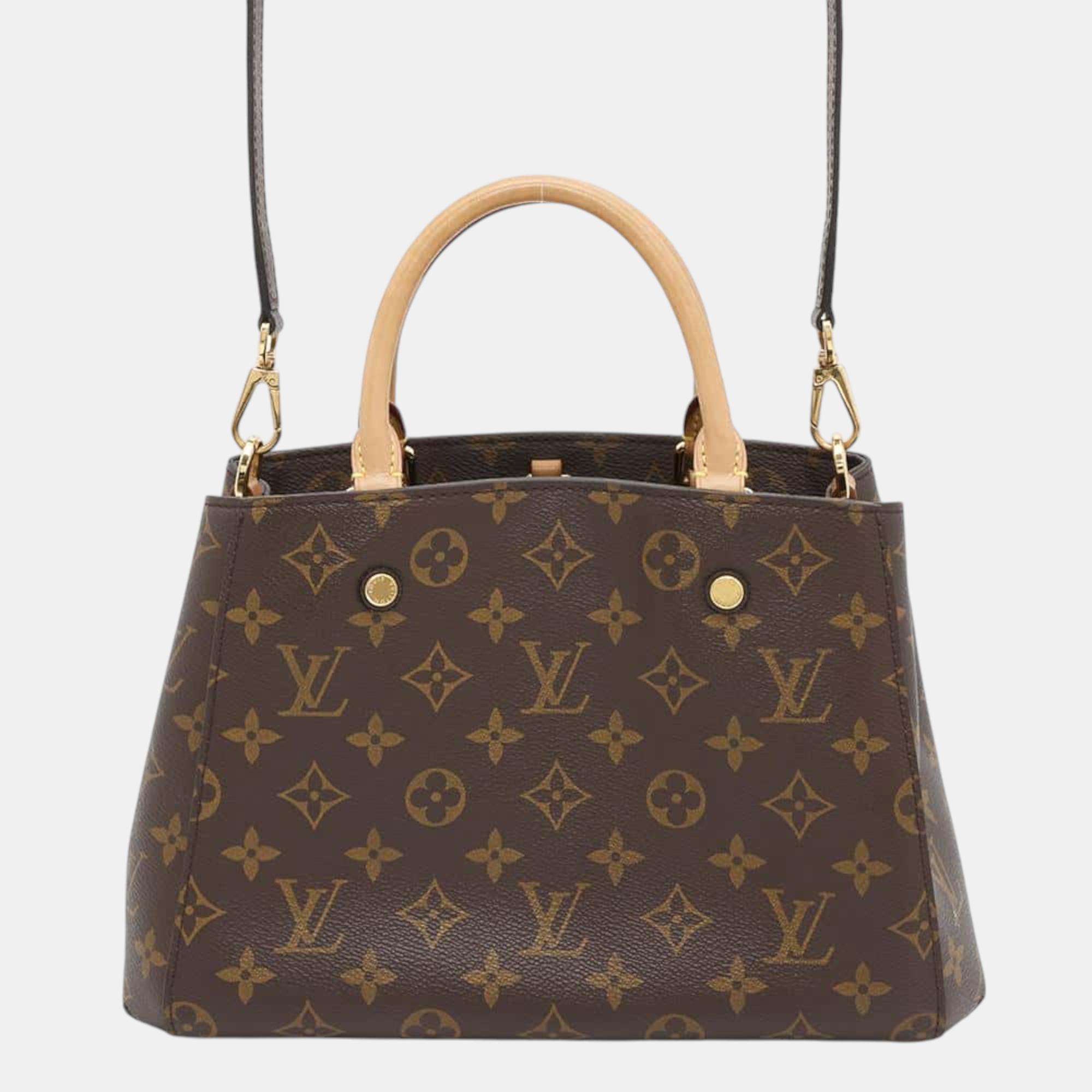 

Louis Vuitton Montaigne Bordeaux Monogram Size Bb, Brown