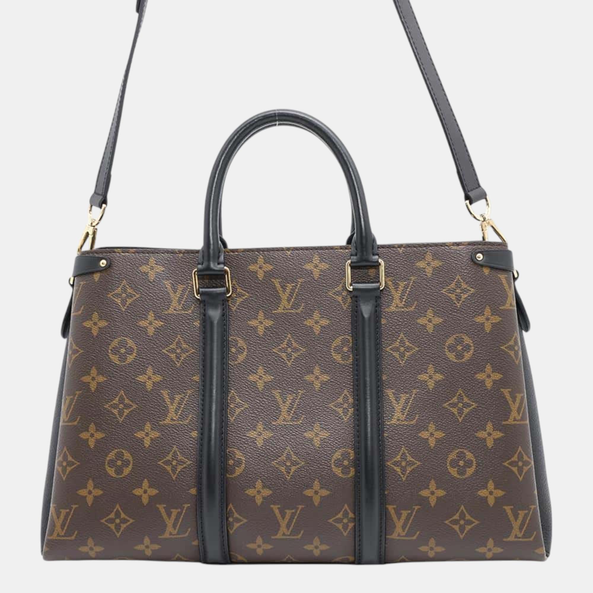 

Louis Vuitton Soufflot Nv Noir Monogram Size Mm, Black