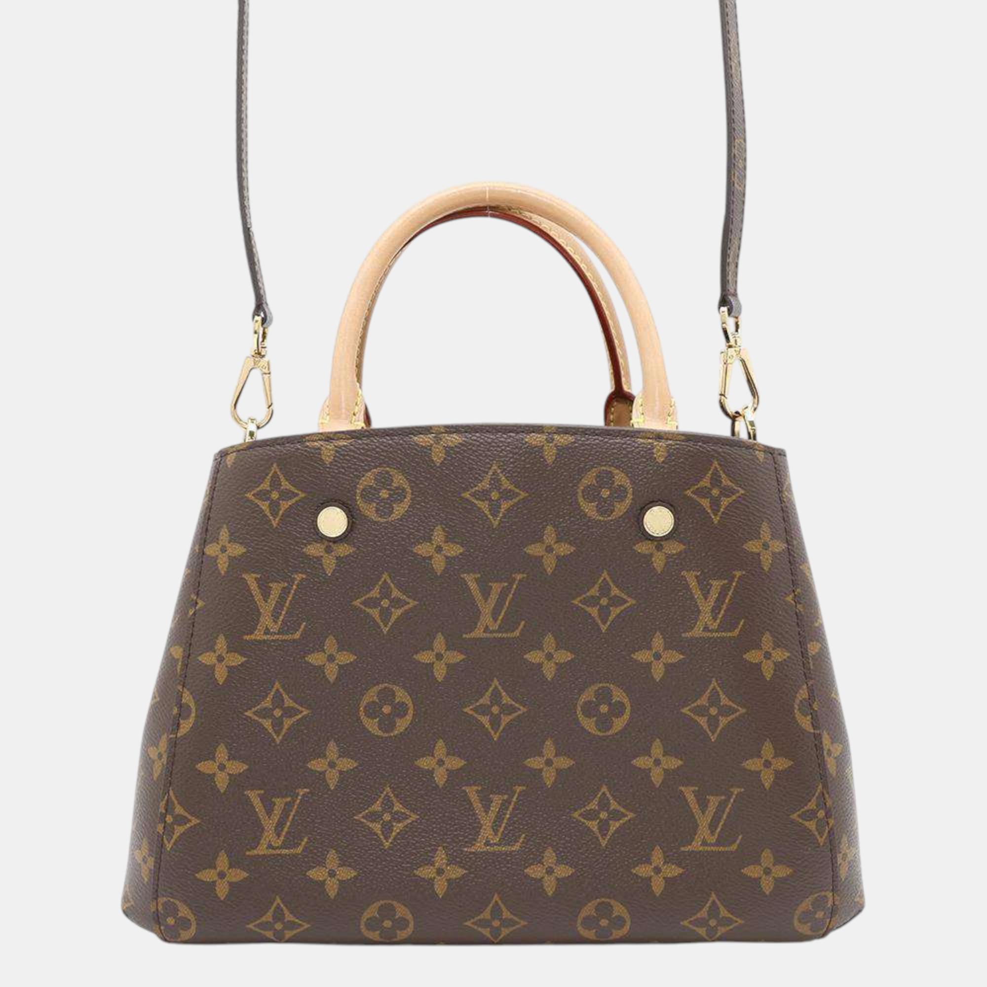 

Louis Vuitton Montaigne Brown Monogram Size Bb