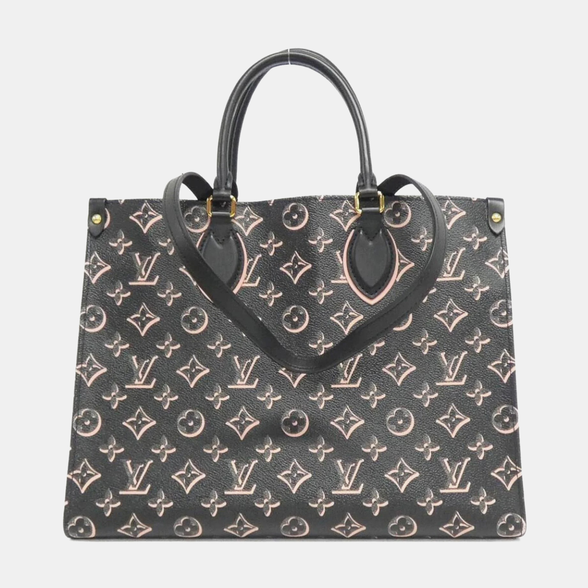 

Louis Vuitton Black Canvas Fall For You OnTheGo MM Handbag