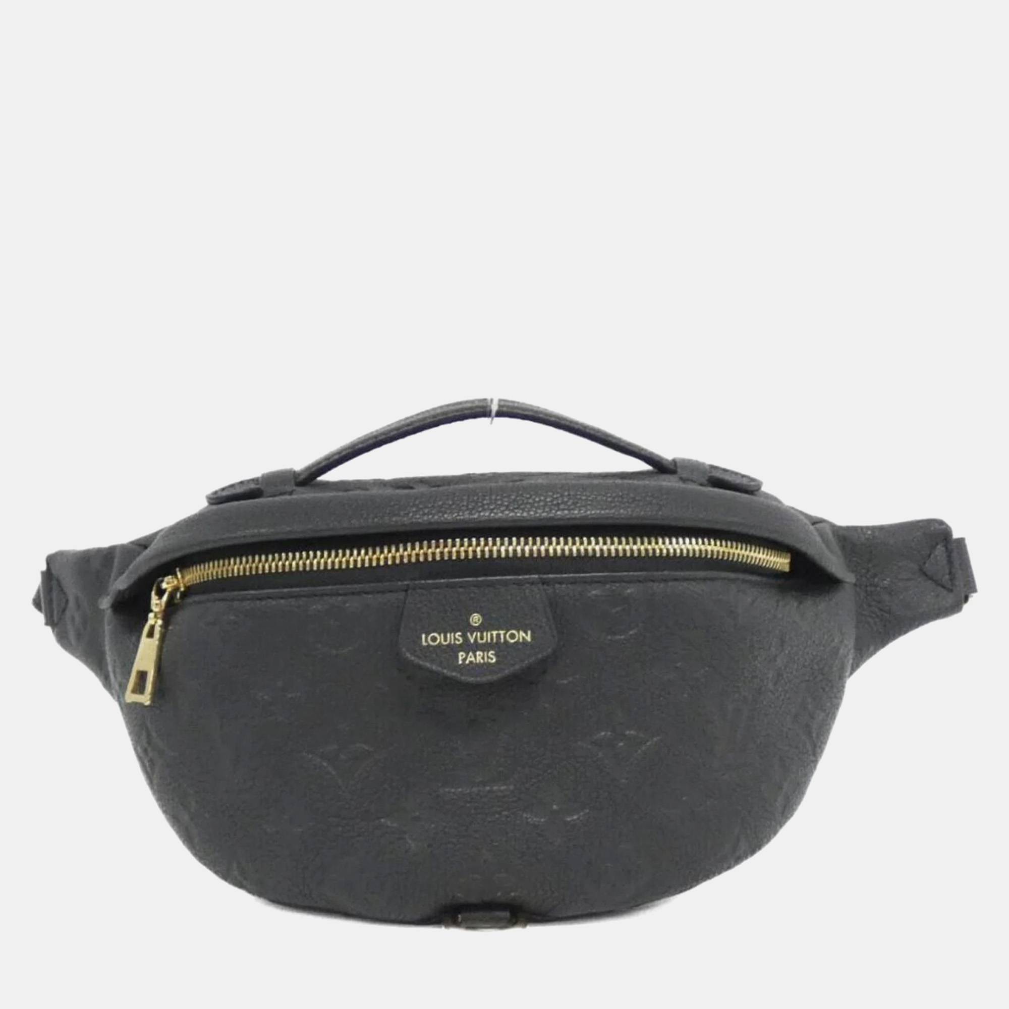 

Louis Vuitton Black Monogram Empreinte Leather Bumbag