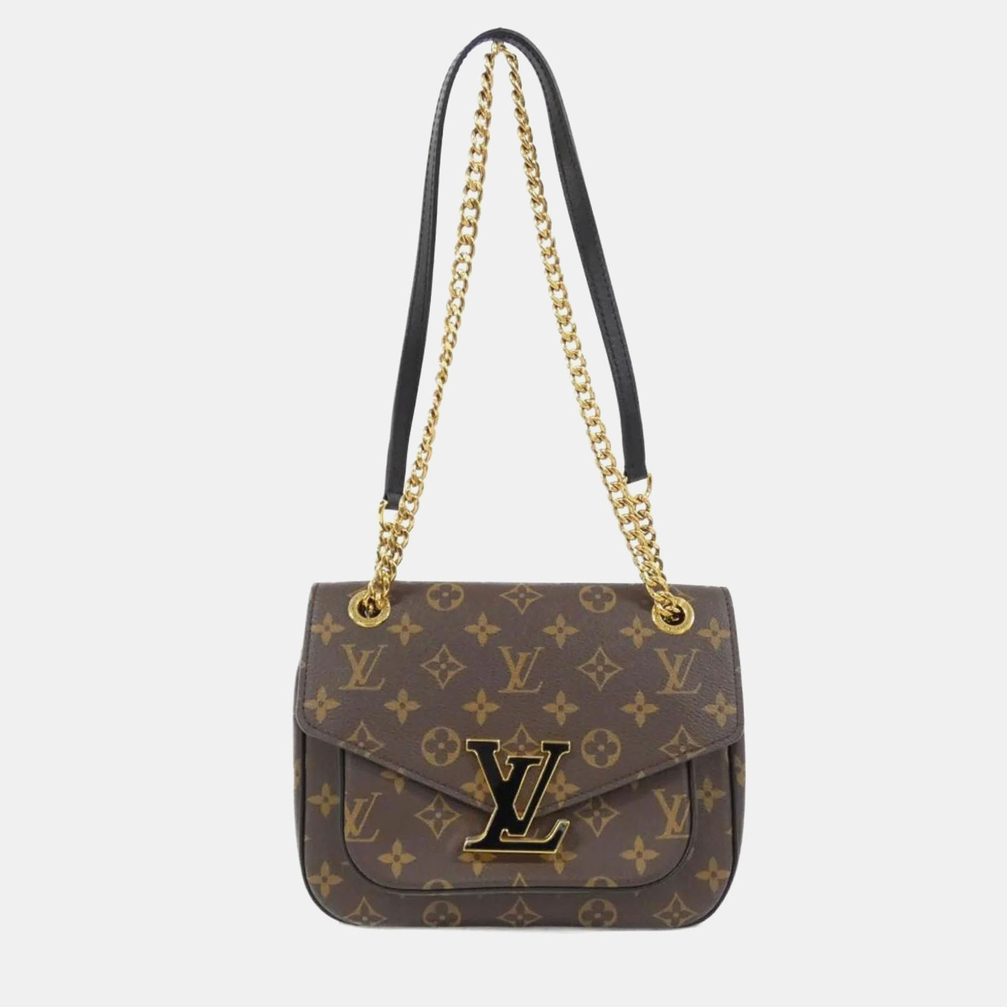

Louis Vuitton Monogram Canvas Passy Shoulder Bag, Brown