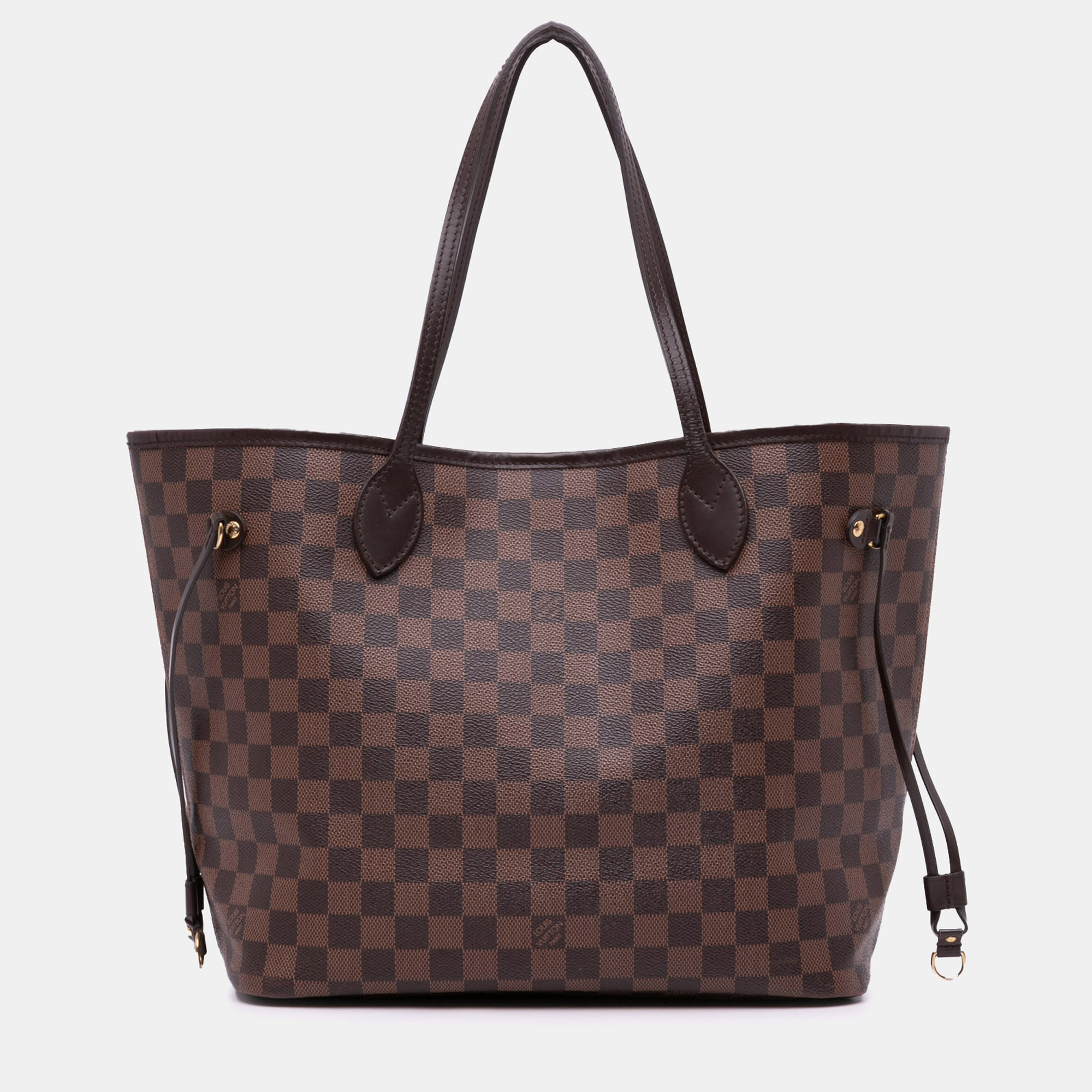 

Louis Vuitton Brown Damier Ebene Neverfull MM
