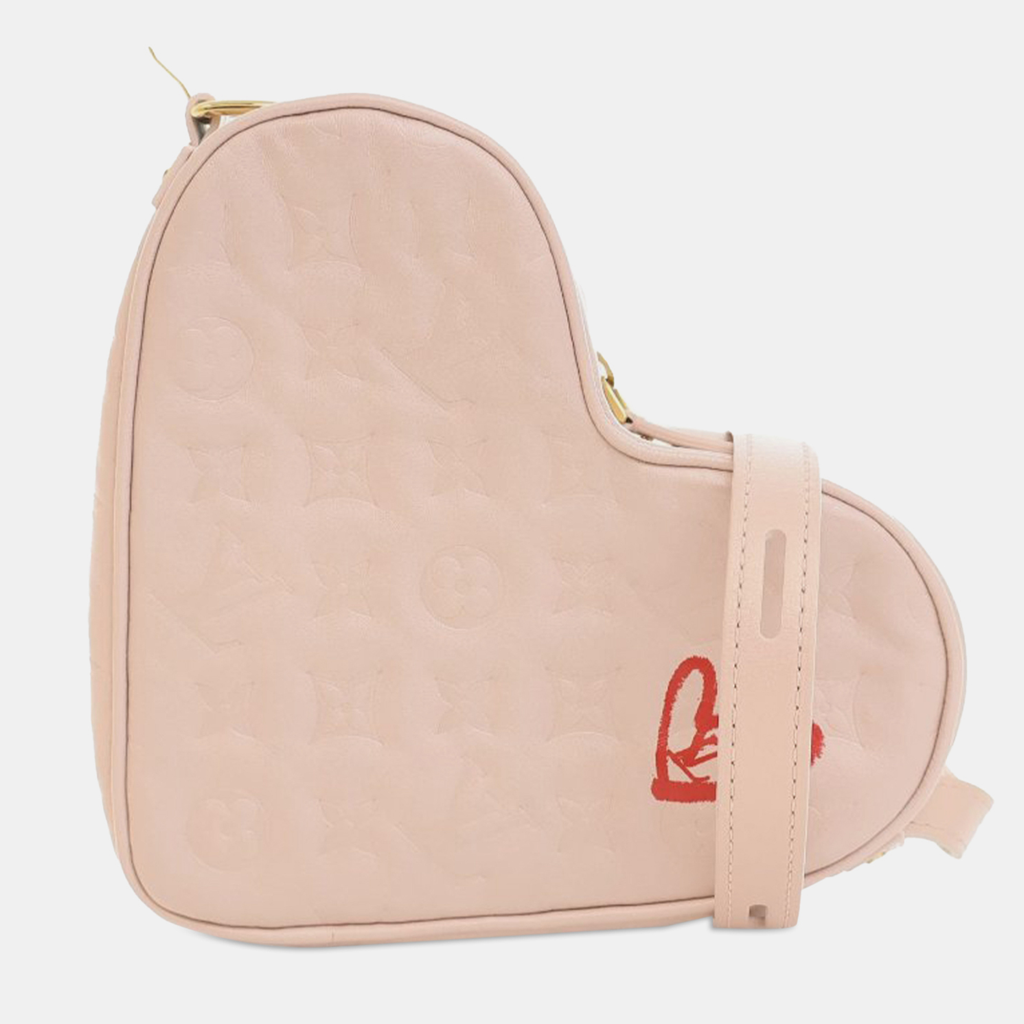 

Louis Vuitton Pink Monogram Empreinte Fall In Love Coeur