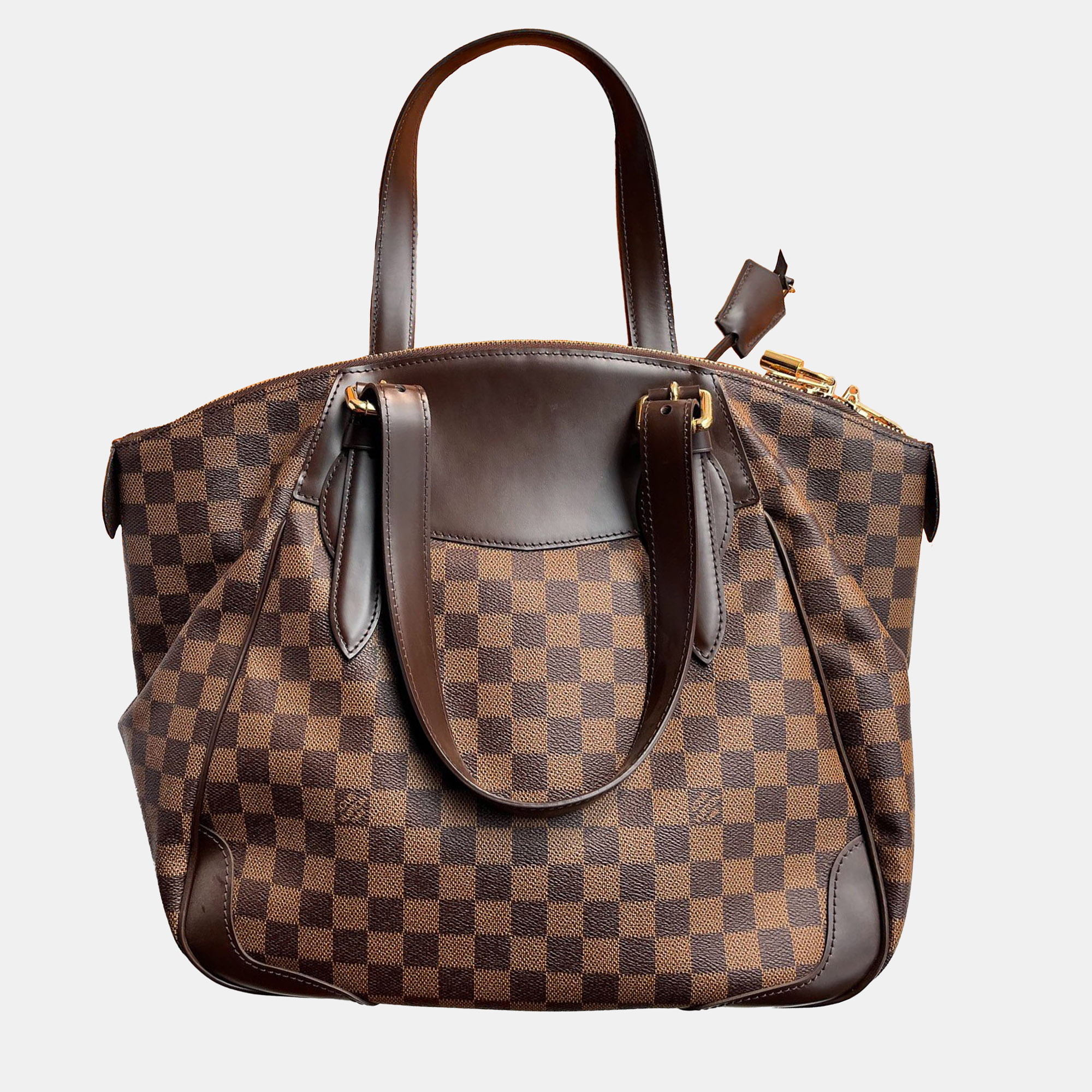 

Louis Vuitton Damier Ebene Canvas Verona MM Shoulder Bag, Brown
