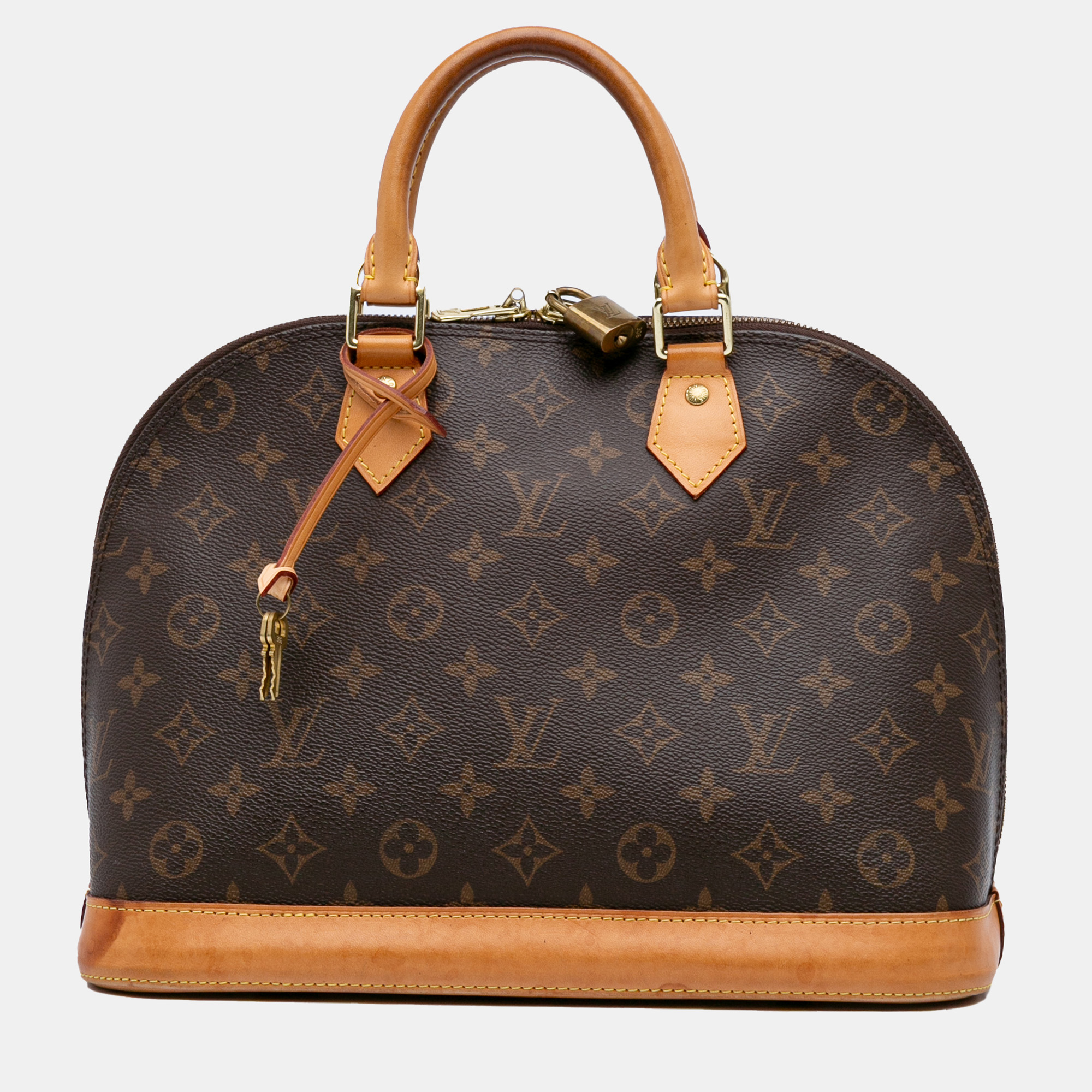 

Louis Vuitton Brown Monogram Alma PM
