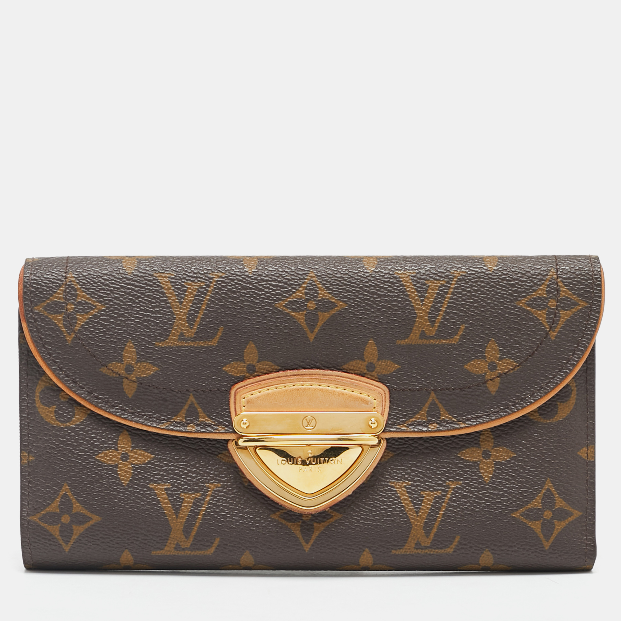 

Louis Vuitton Monogram Canvas Eugenie Wallet, Brown