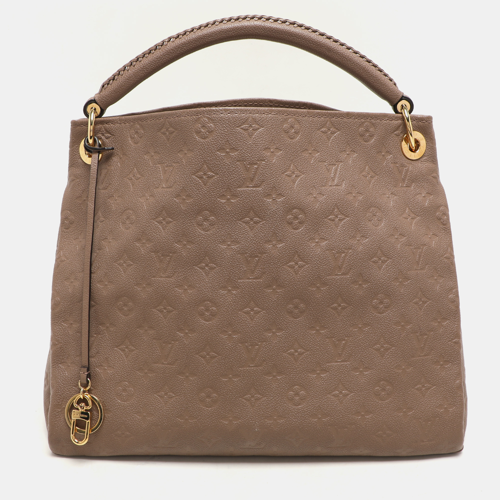 

Louis Vuitton Beige Monogram Empreinte Leather Artsy MM Bag