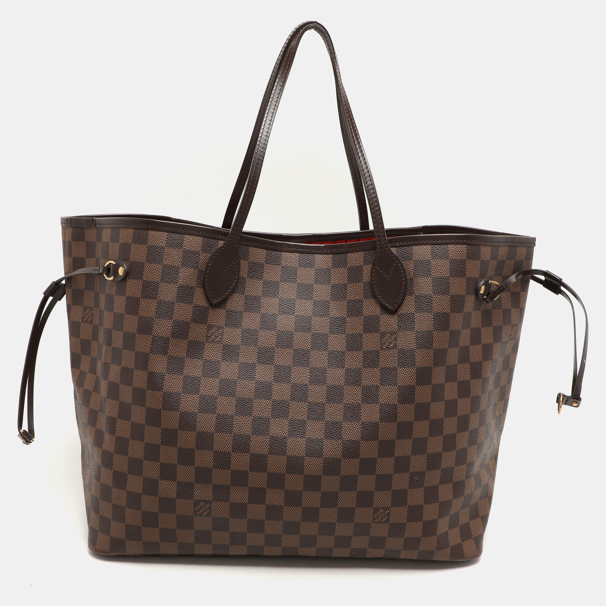 

Louis Vuitton Damier Ebene Canvas Neverfull GM Bag, Brown