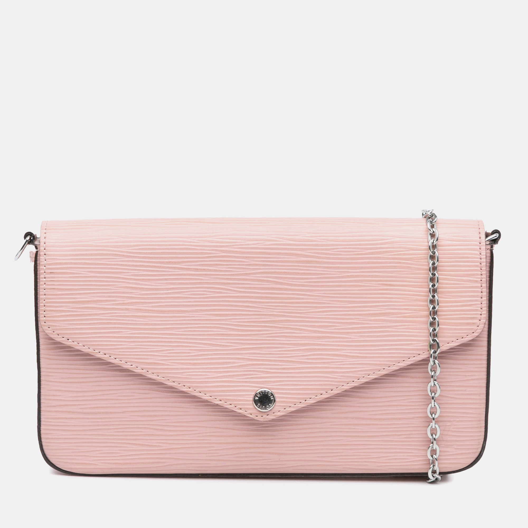 

Louis Vuitton Pink Epi Pochette Felicie