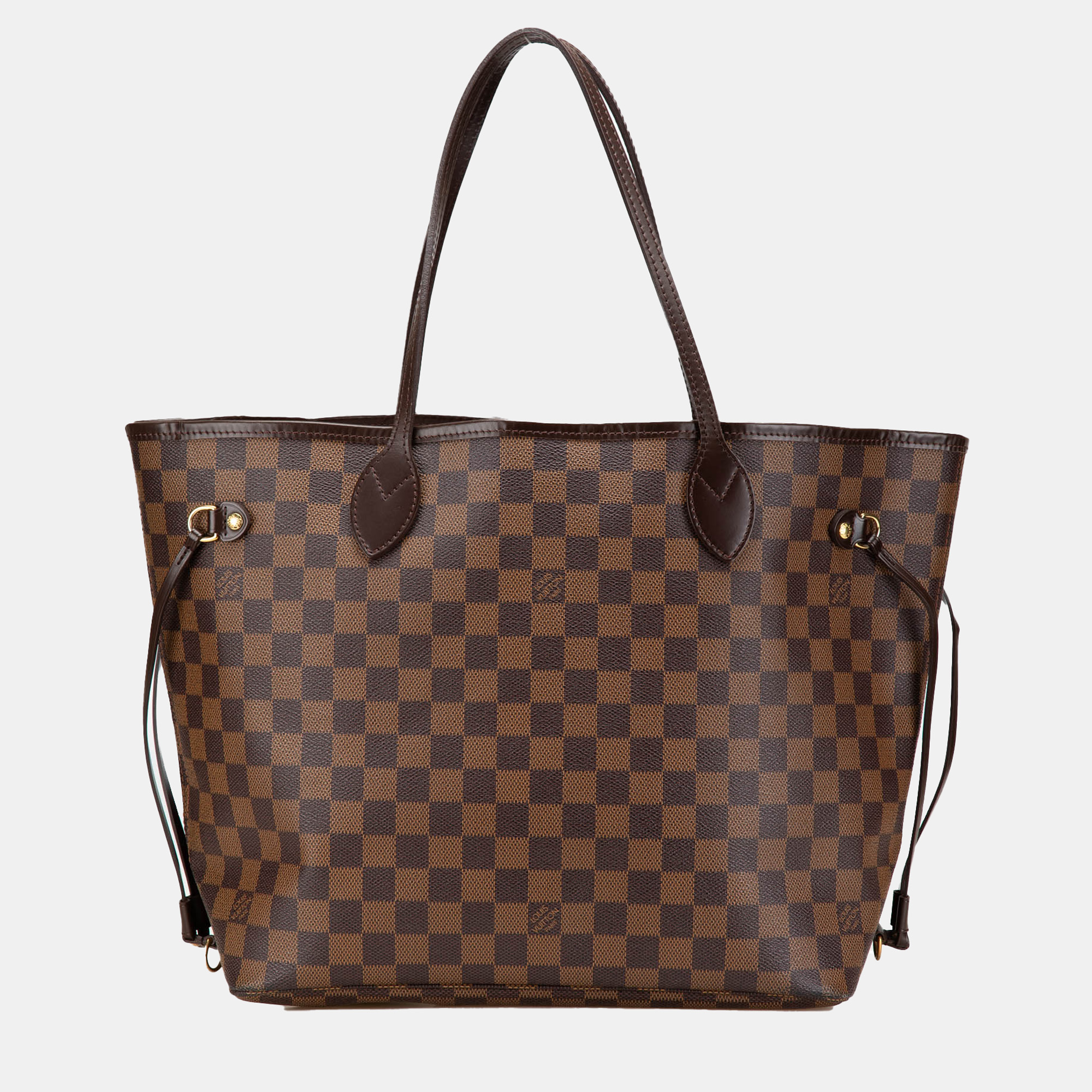 

Louis Vuitton Brown Damier Ebene Neverfull MM