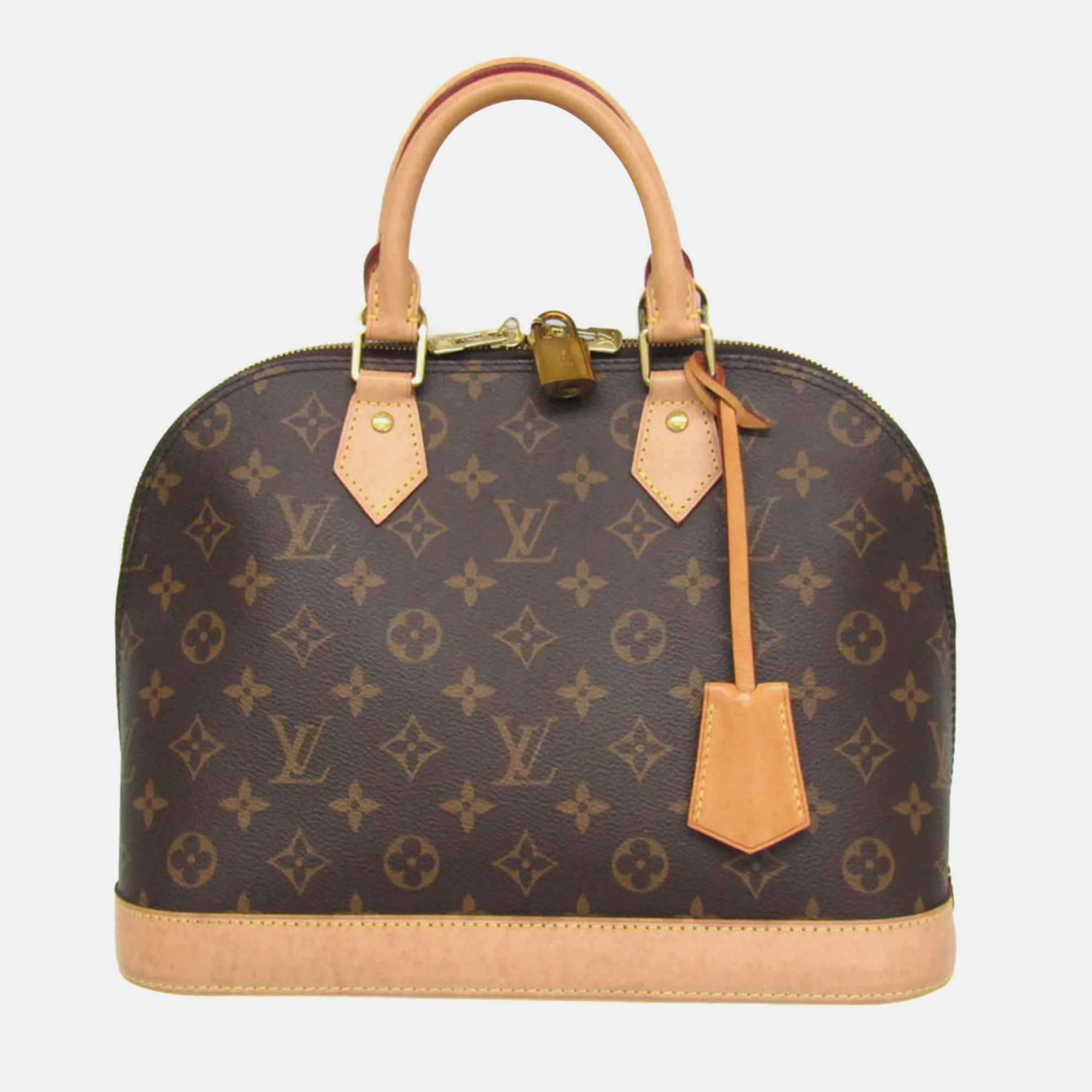 

Louis Vuitton Monogram Alma PM Handbag Monogram, Brown